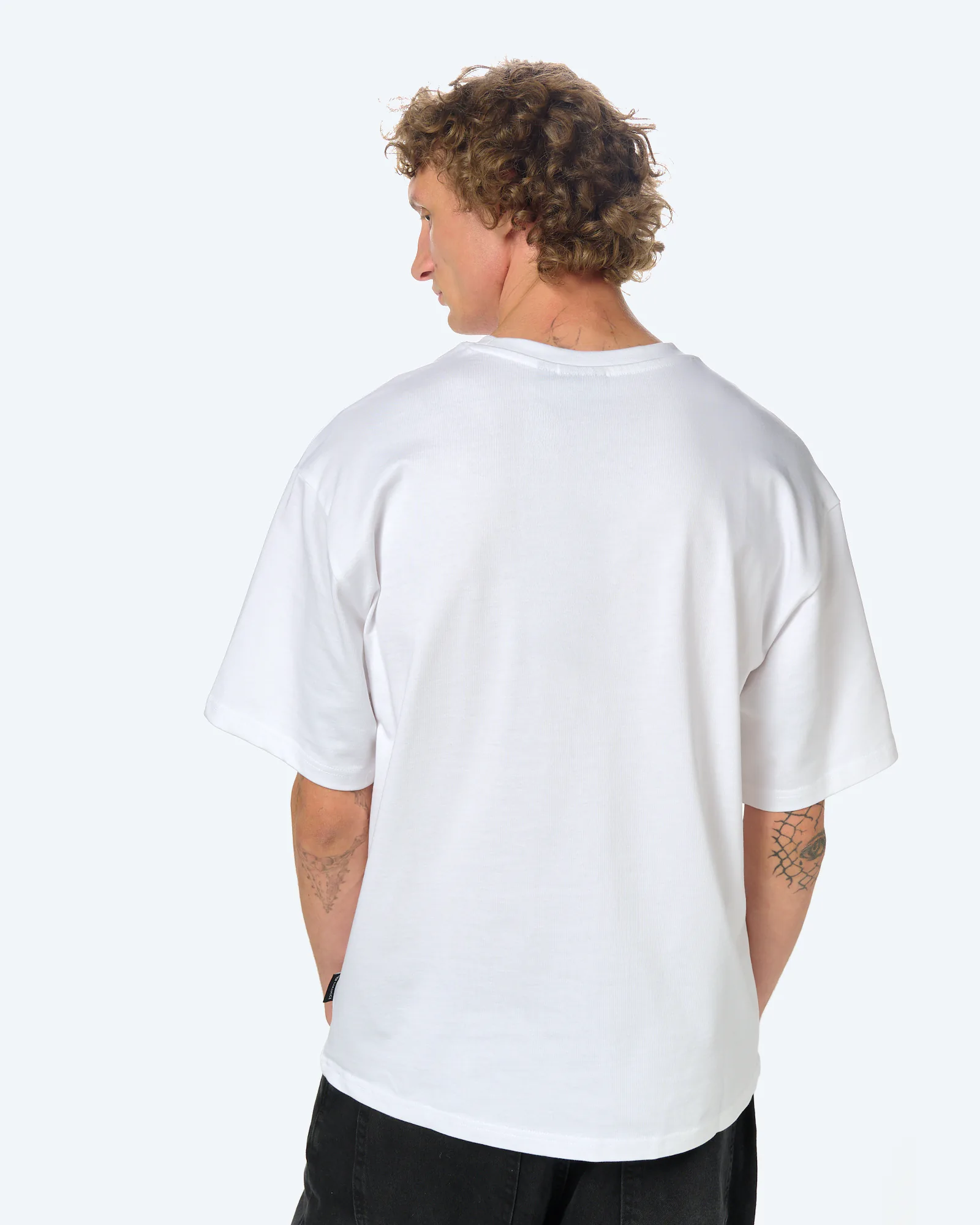 Logo T-Shirt College White/Aop Multi