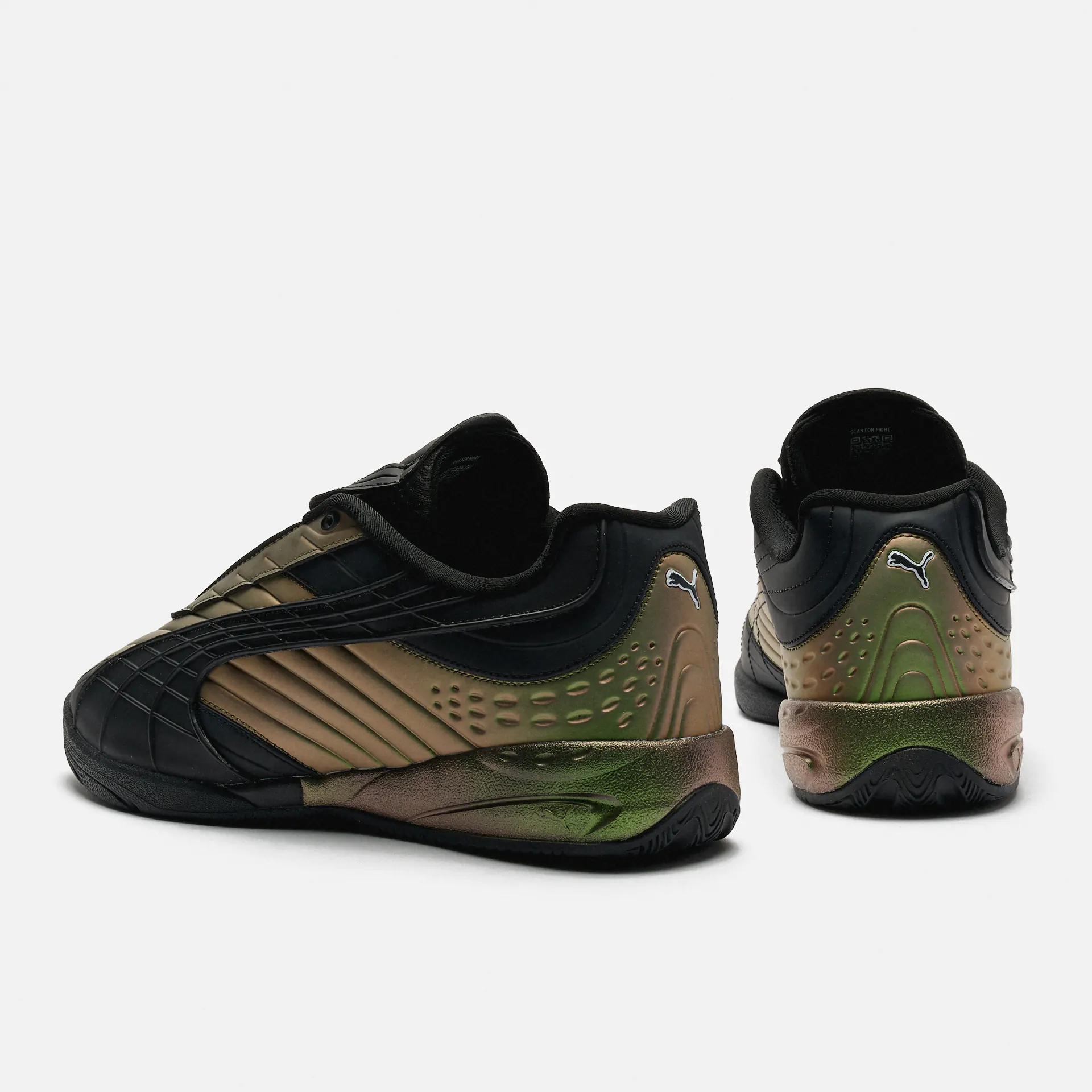 PUMA V-S2 Spectrum Sneakers Black/Iridescent Green
