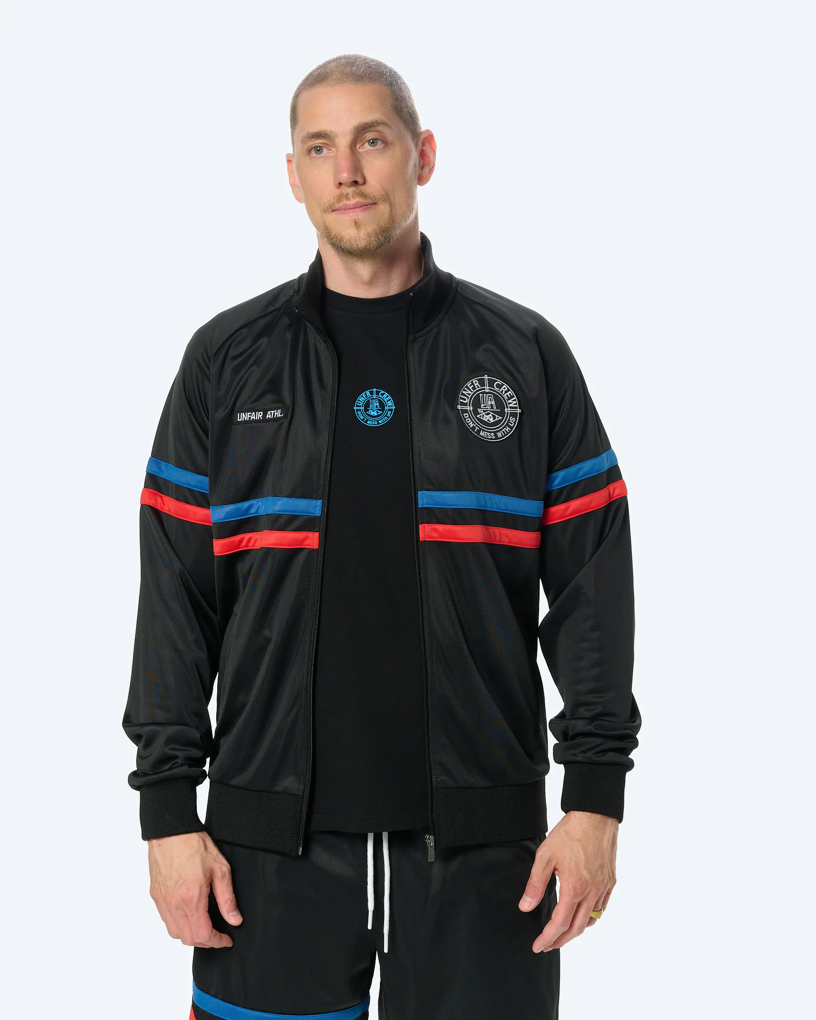 DMWU Tracktop Black Tricolore