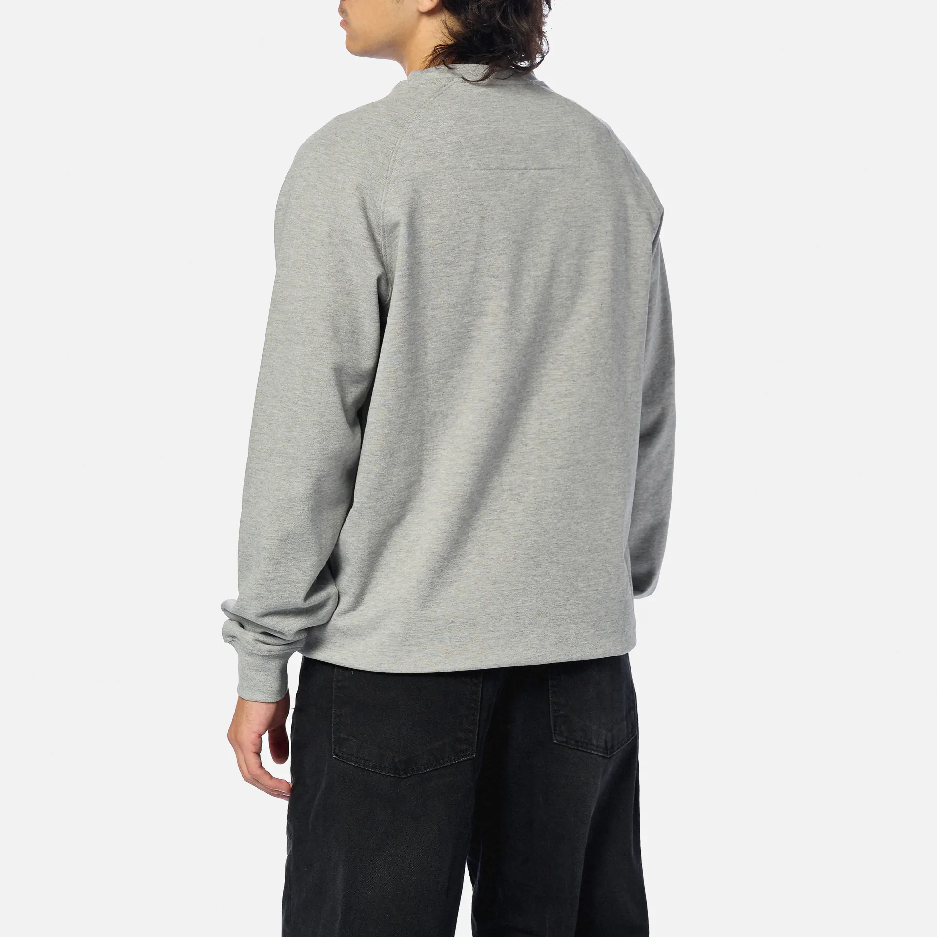 Weekend Offender Penitentiary Classic Sweatshirt Grey Marl