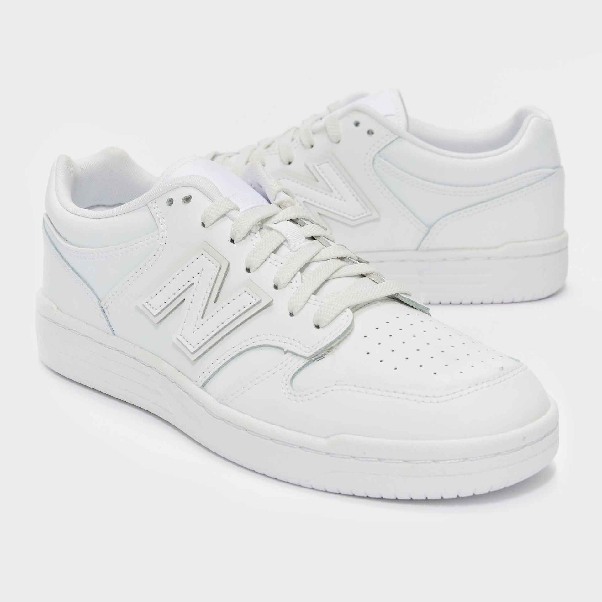 New Balance BB480 Sneaker White/White