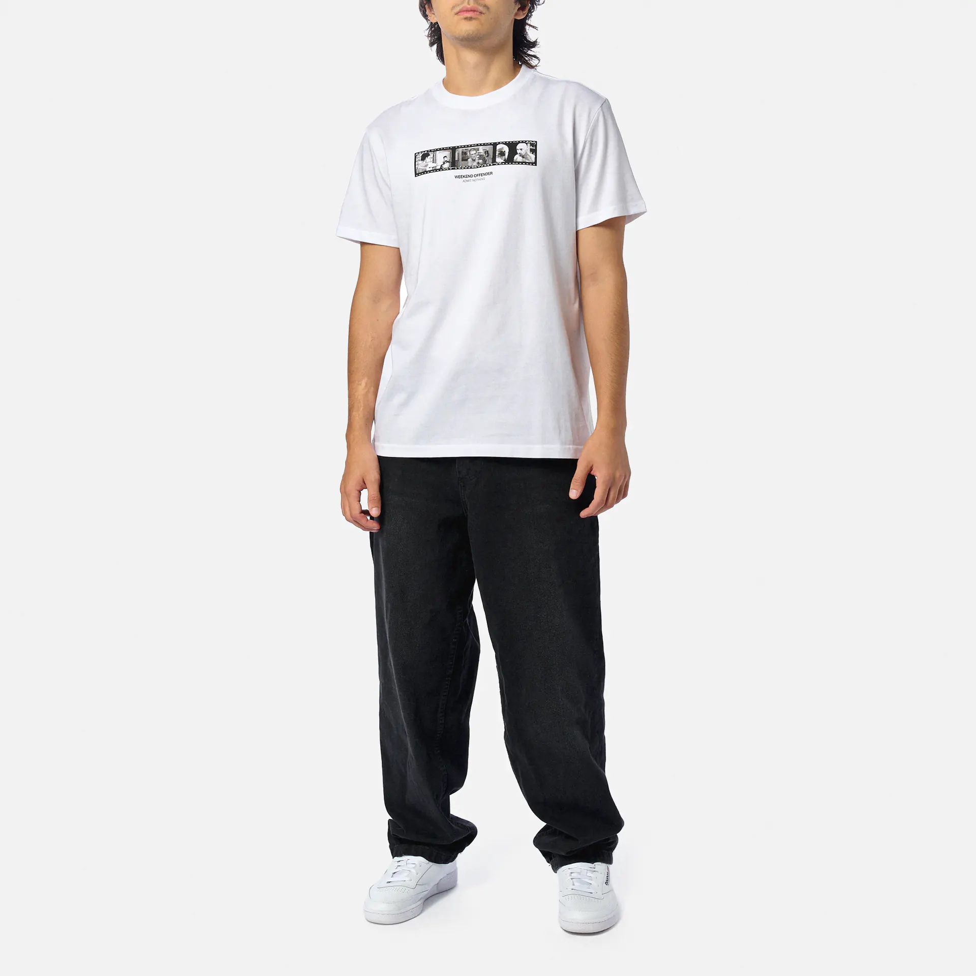 Weekend Offender Reflection T-Shirt White