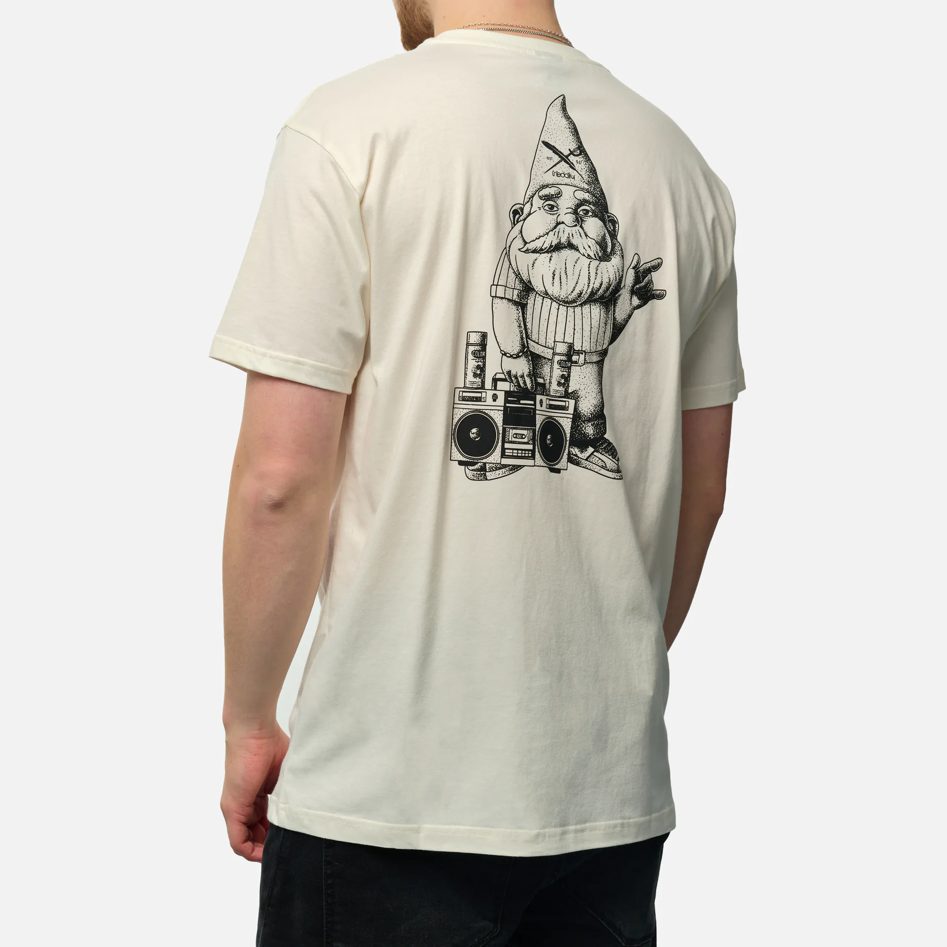 Iriedaily Garden Gnome T-Shirt Offwhite