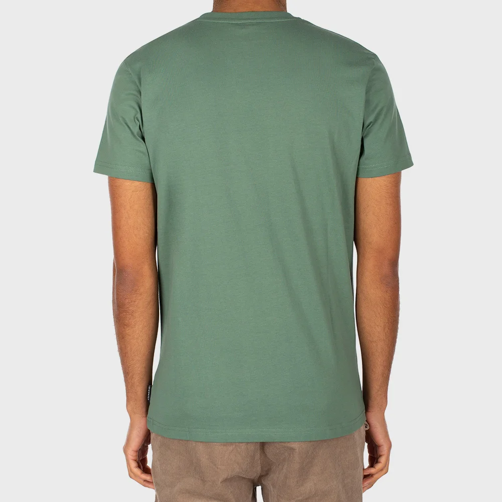 Iriedaily Gonana Embroidered T-Shirt Jungle Green