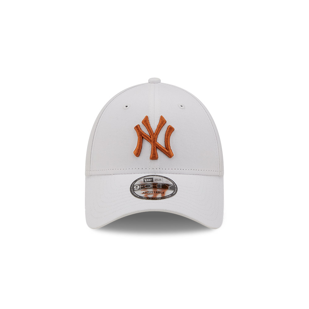 New Era MLB NY Yankees 9Forty Strapback Cap White/Copper