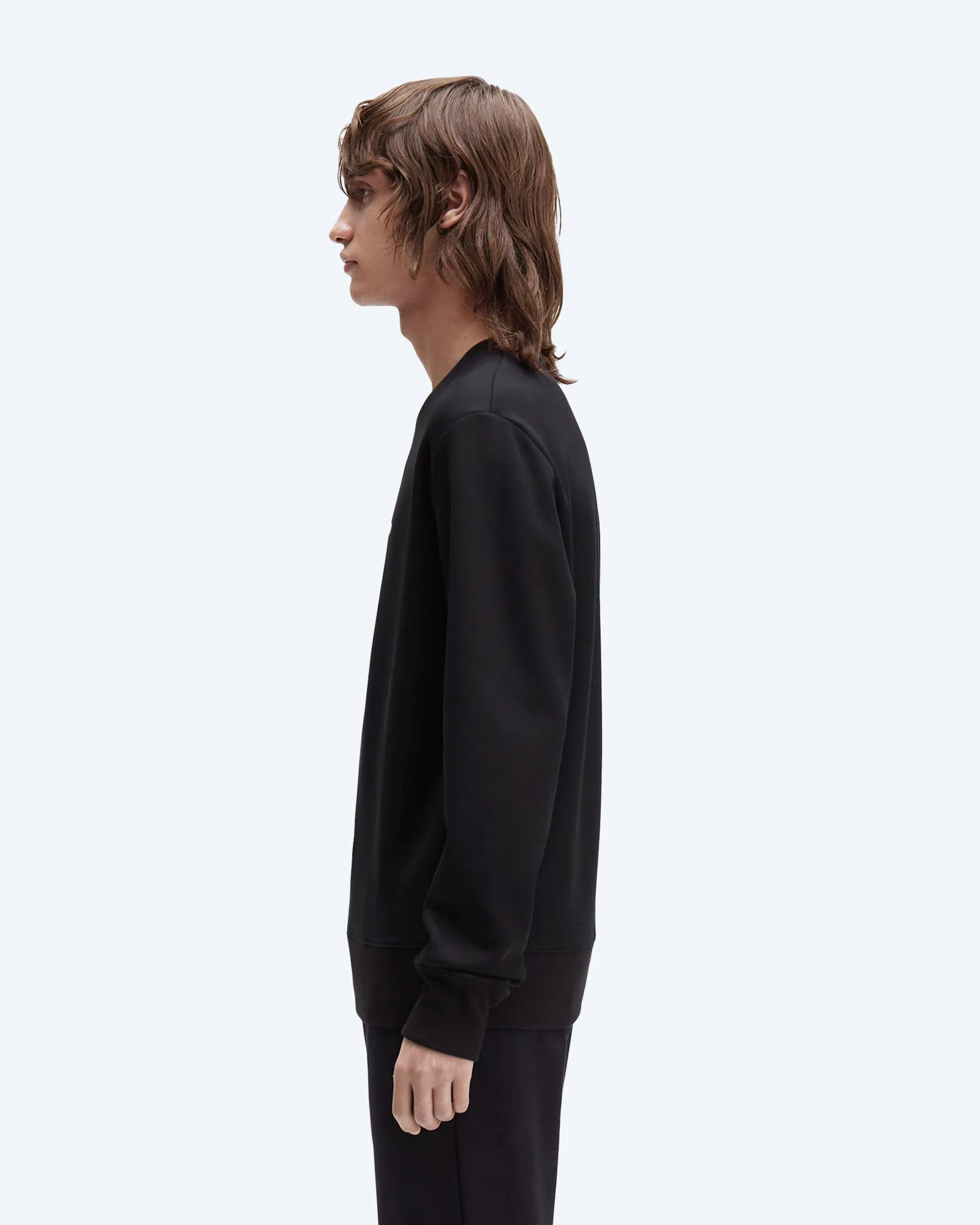 Fred Perry Embroidered Sweatshirt Black