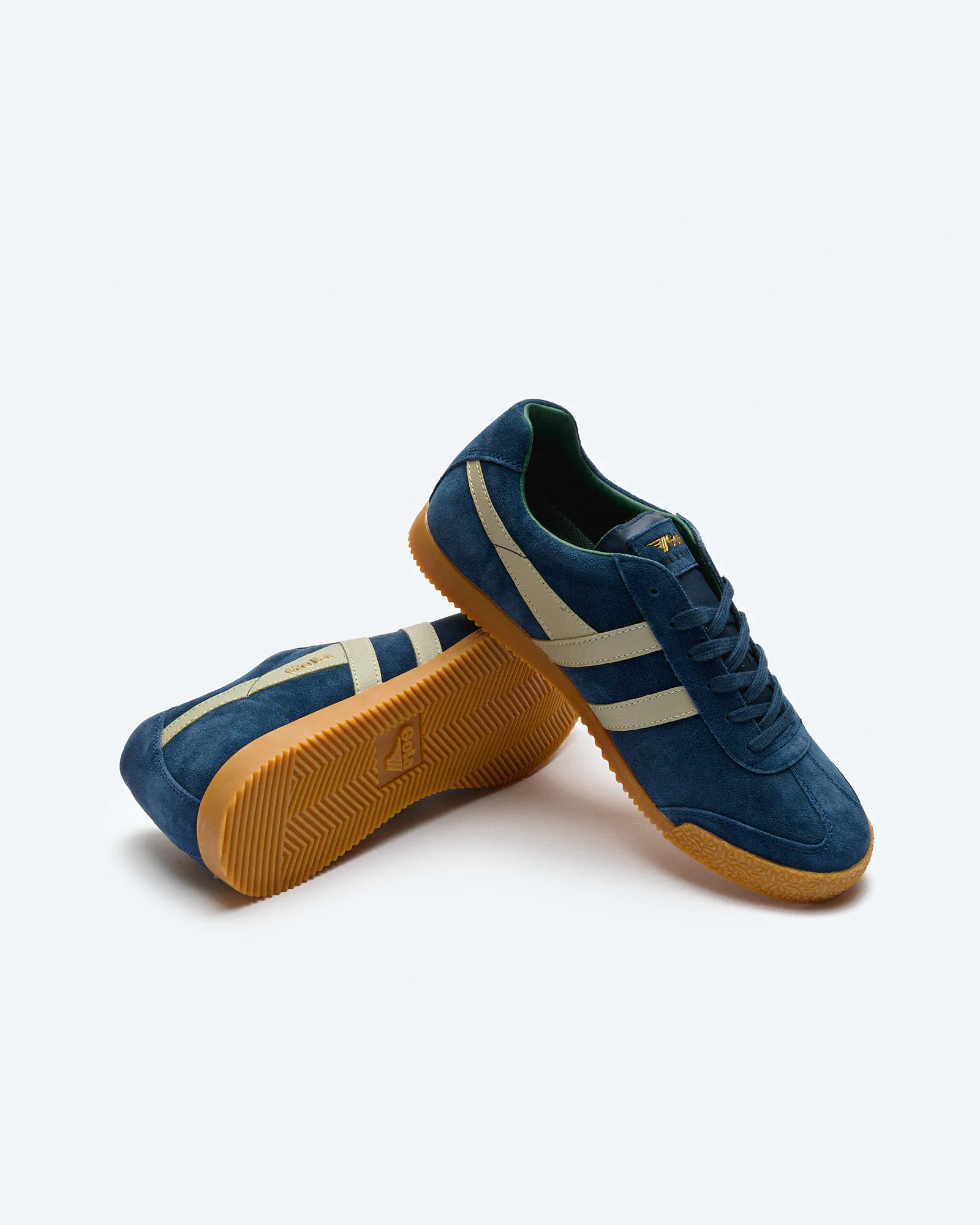Gola Harrier Sneaker Navy/Feather Grey/Evergreen Gola Harrier Sneaker Navy/Feather Grey/Evergreen