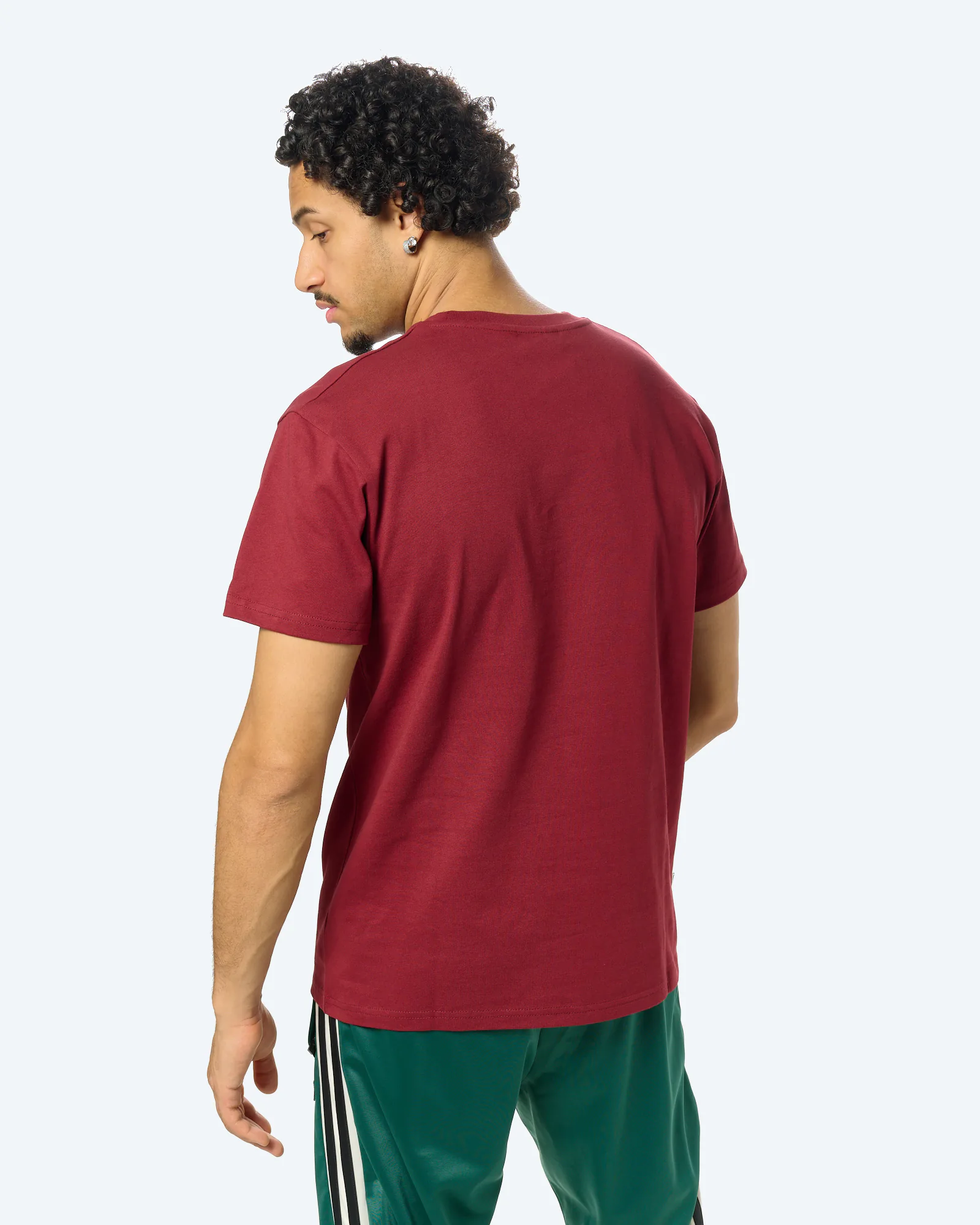 Two Side Logo T-Shirt Merlot
