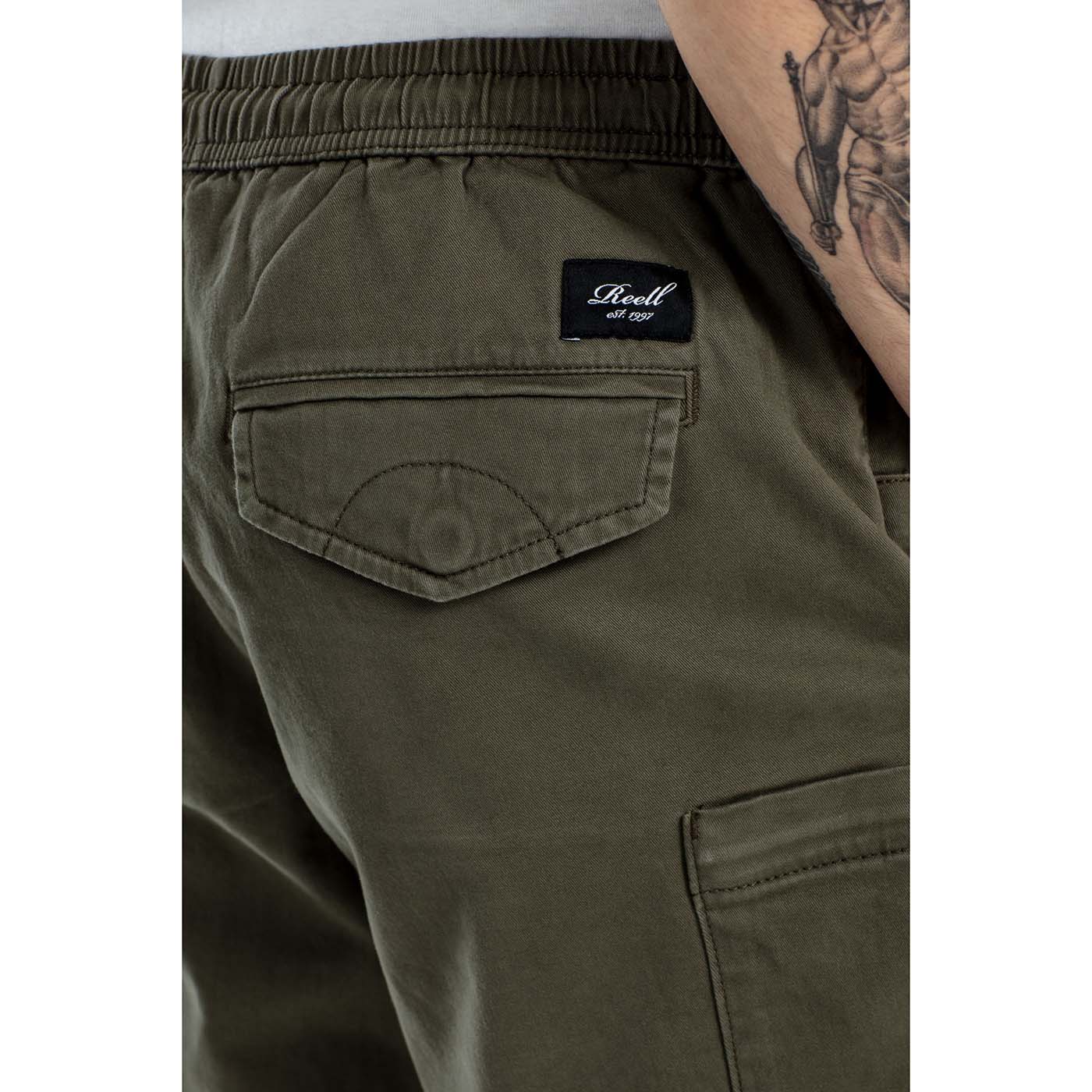 Reell Jeans Reflex Easy Cargo Short Olive