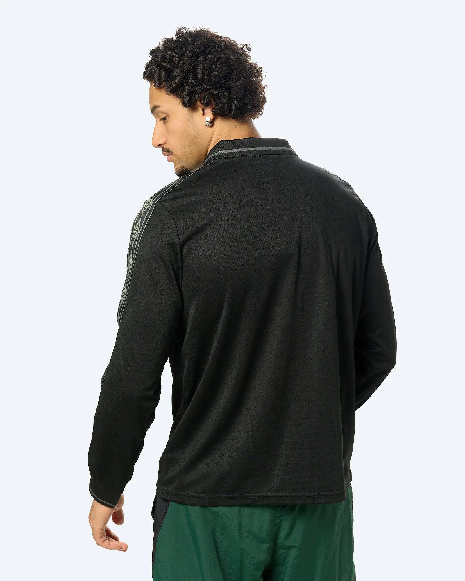 Taped Longsleeve Jersey Black/Sedona Sage