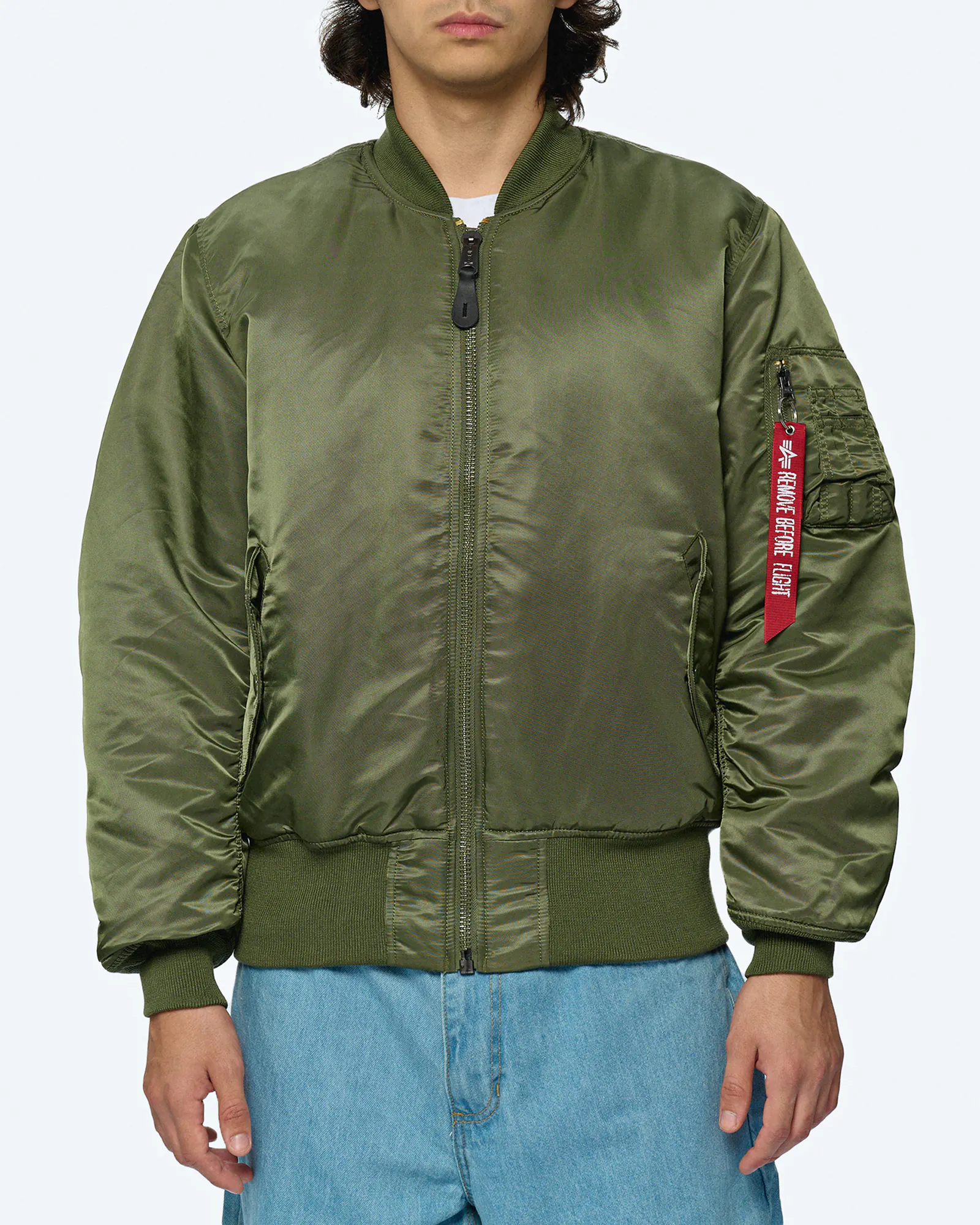 Alpha Industries MA-1 Heritage Jacket Sage Green  Alpha Industries MA-1 Heritage Jacket Sage Green