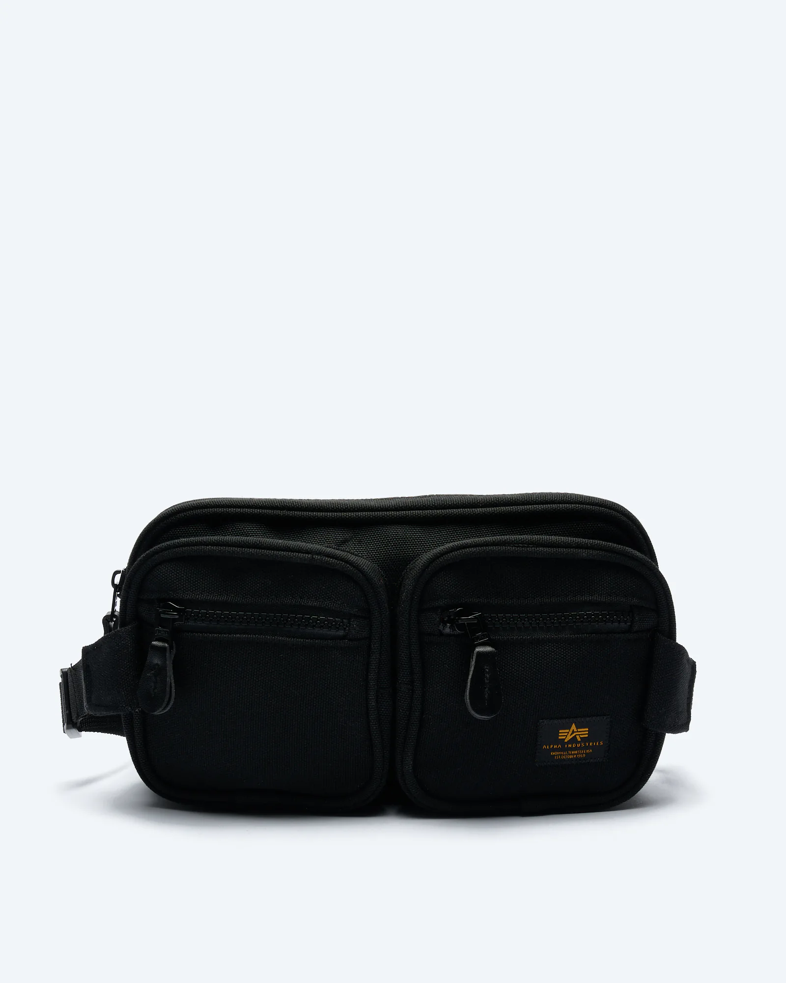 Alpha Industries Label Waist Bag Black
