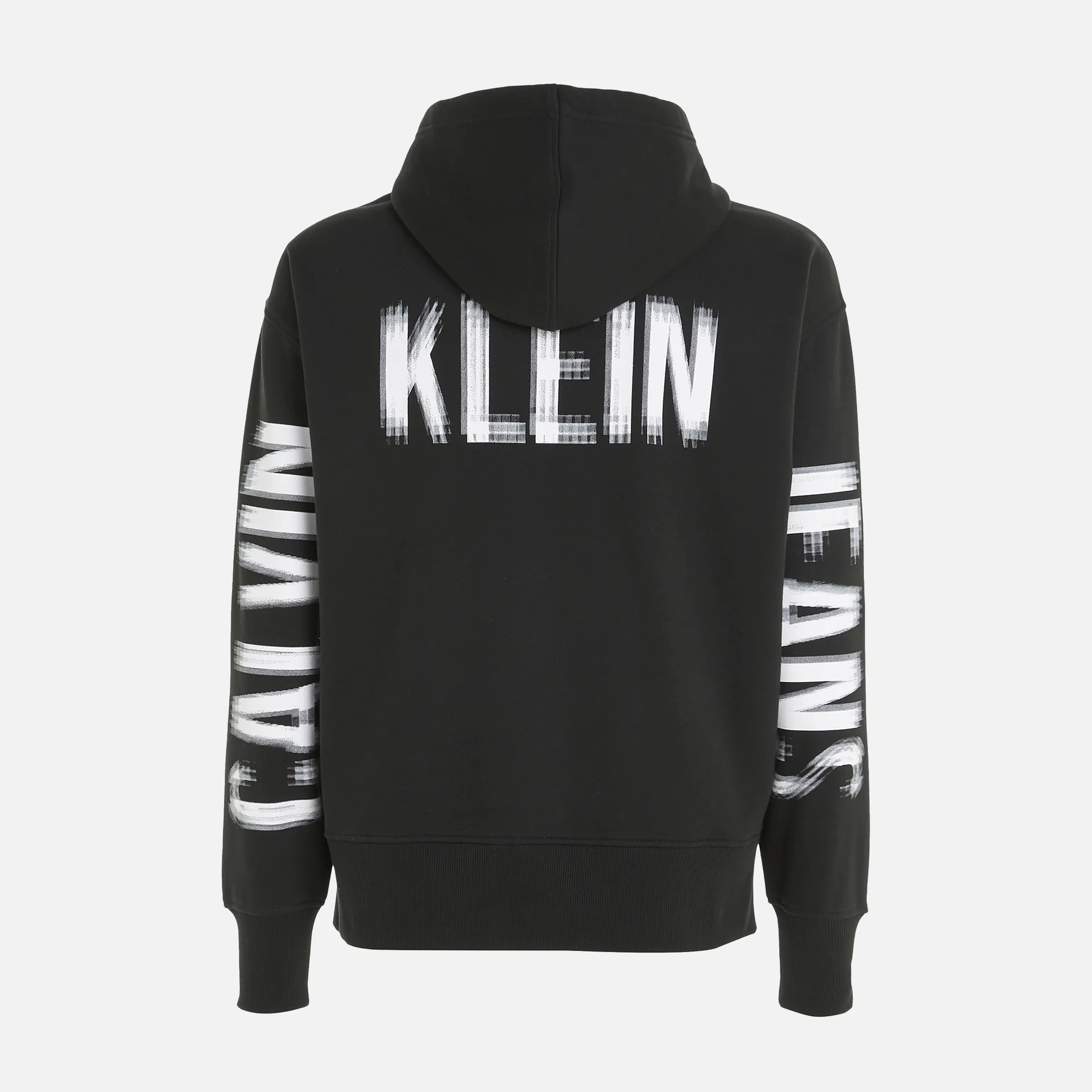 Calvin Klein Jeans Illusion Logo Hoodie CK Black