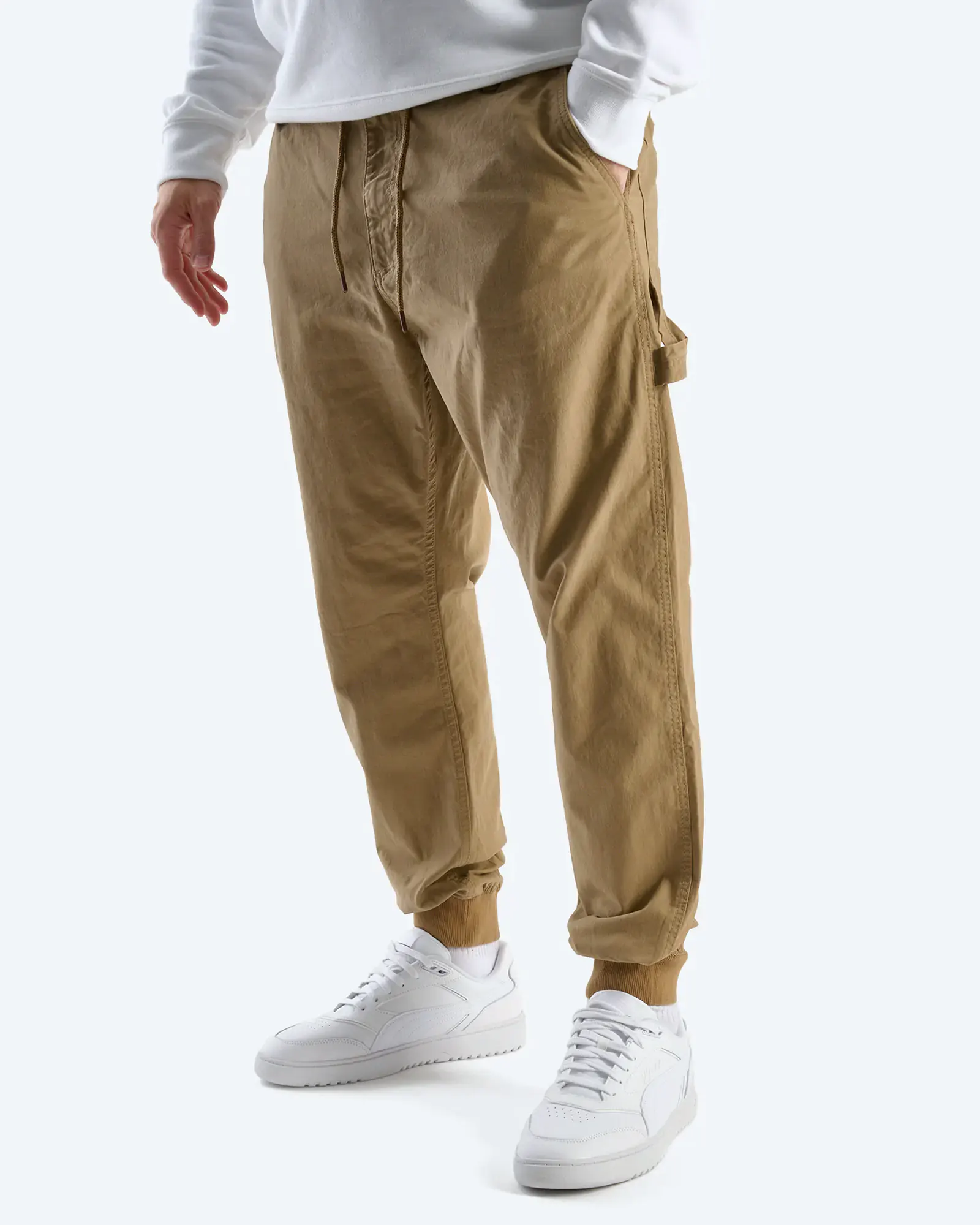 Reell Jeans Reflex Rib Worker LC Pant Dark Sand Reell Jeans Reflex Rib Worker LC Pant Dark Sand