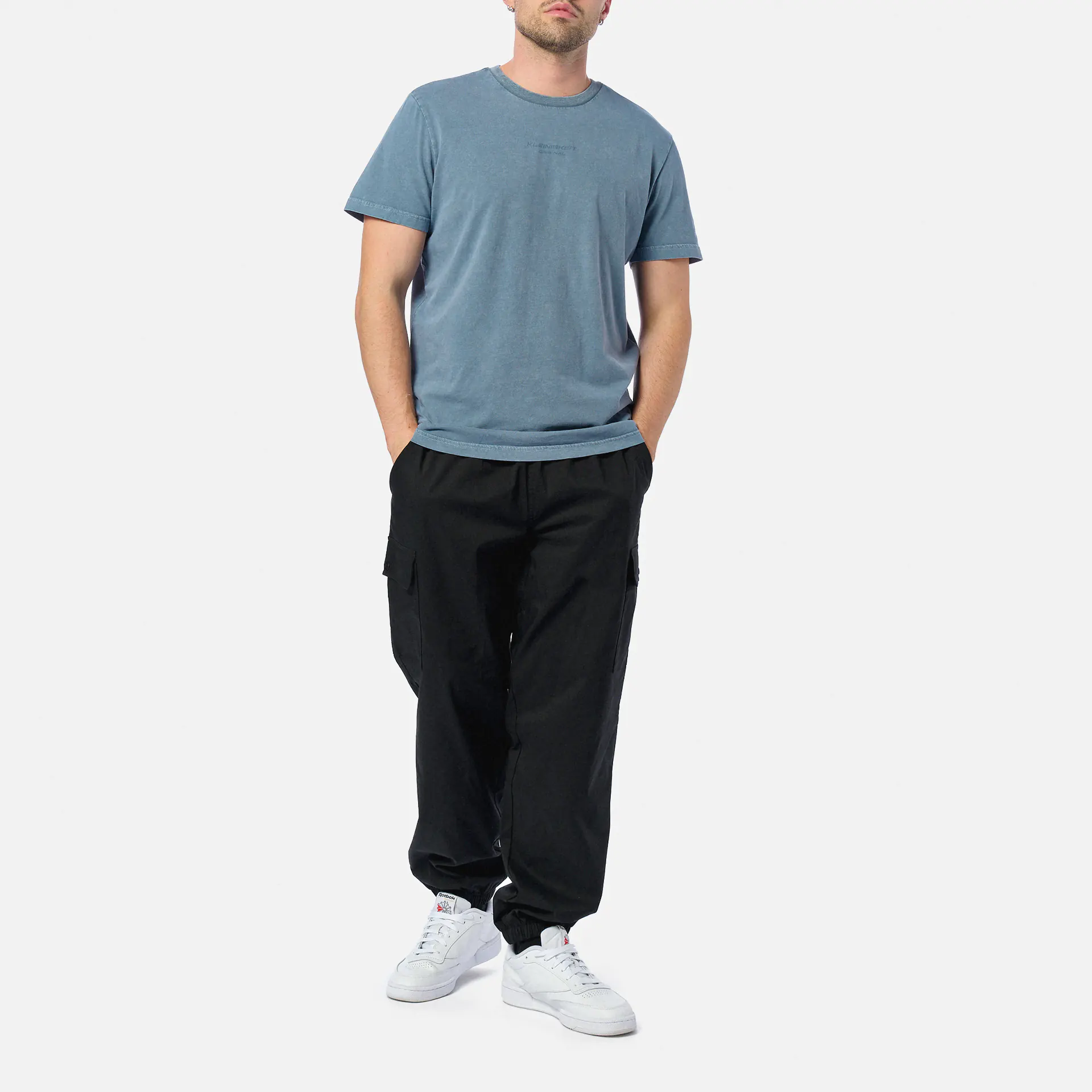 Kleinigkeit Bois Pfui Dyebel T-Shirt Storm Blue