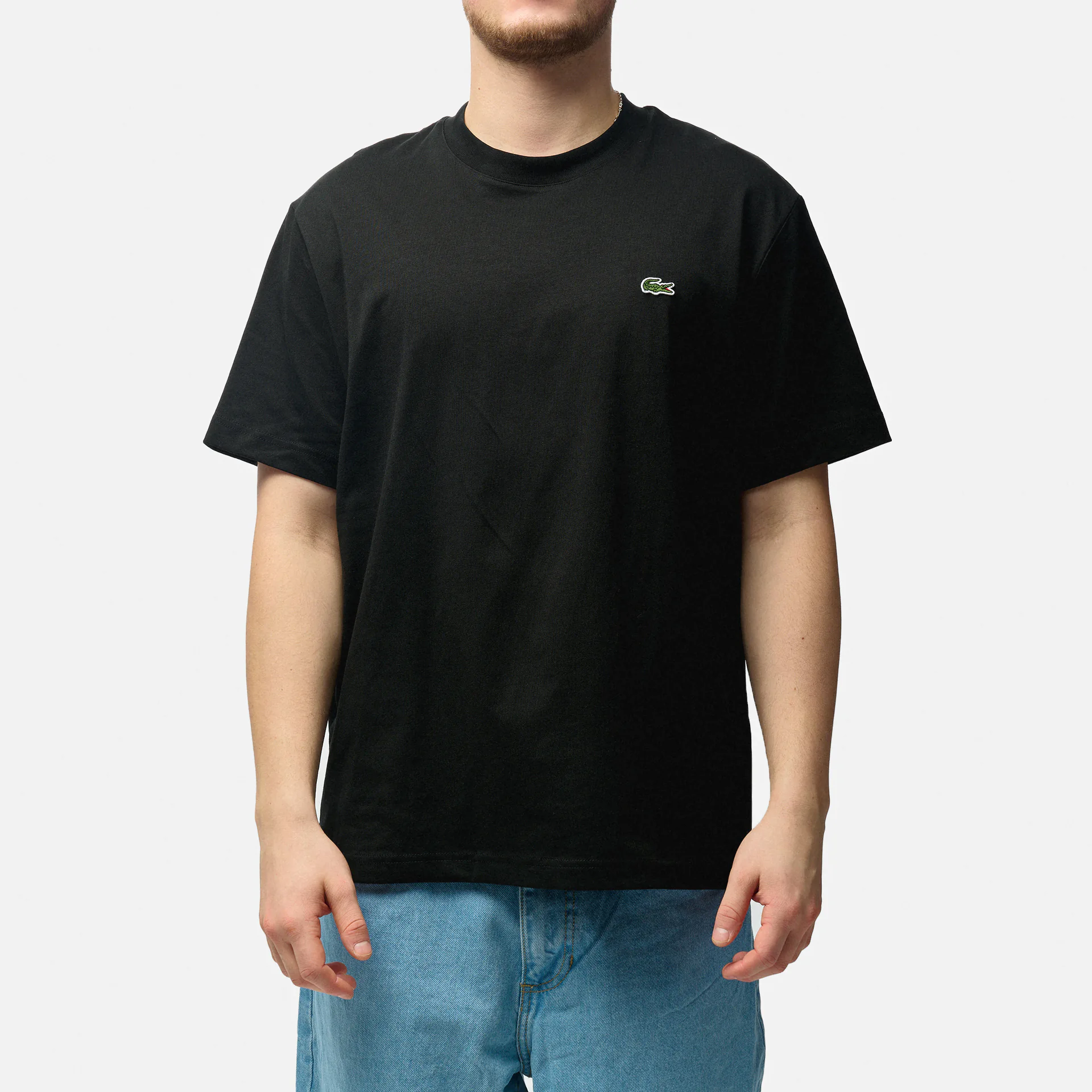  Lacoste Jersey T-Shirt Black