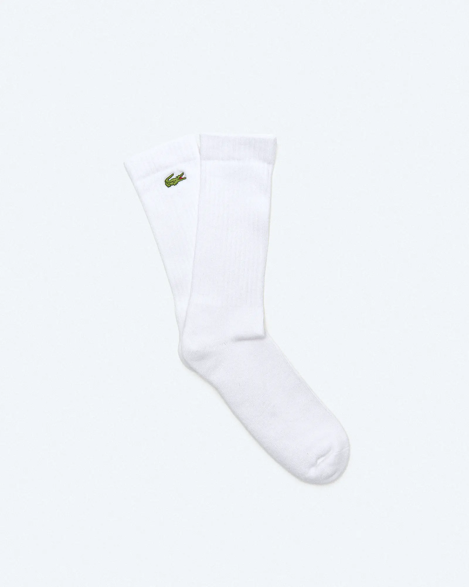Lacoste Crew 3-Pack Socks White/White/White Lacoste Crew 3-Pack Socks White/White/White