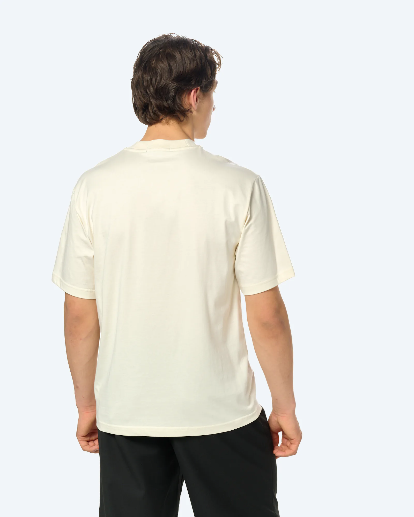Fred Perry Embroidered Pannel T-Shirt Ecru