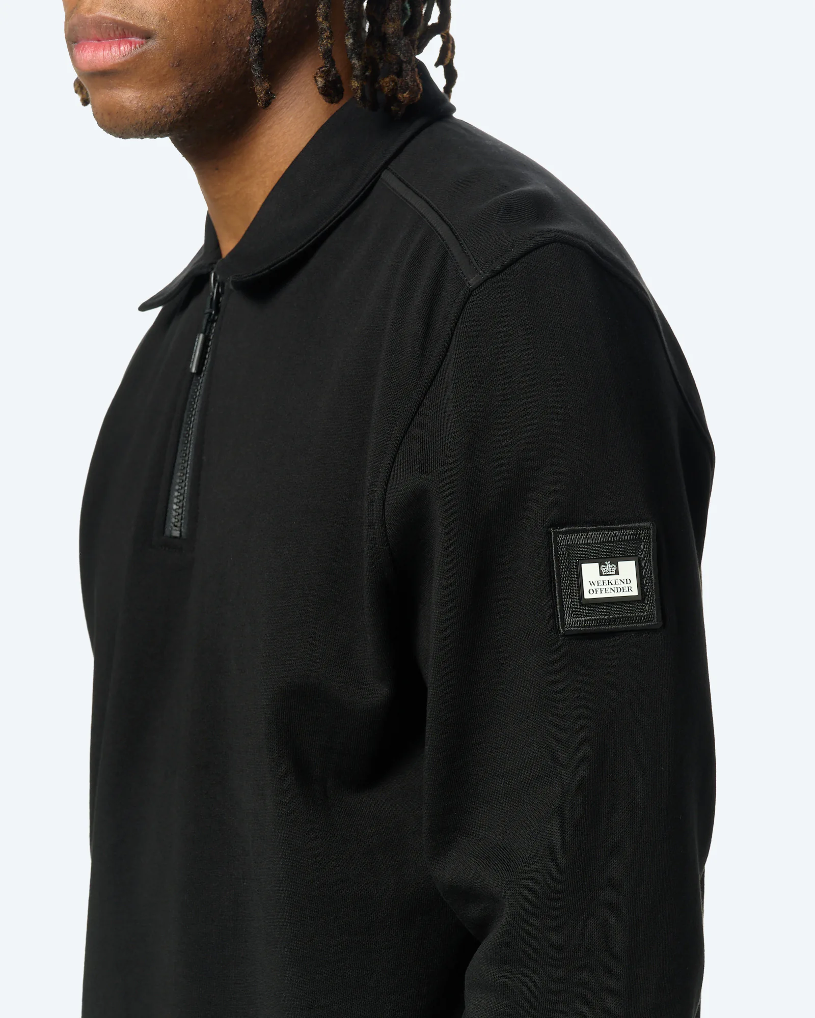 Weekend Offender Sidi Polo Sweatshirt Black