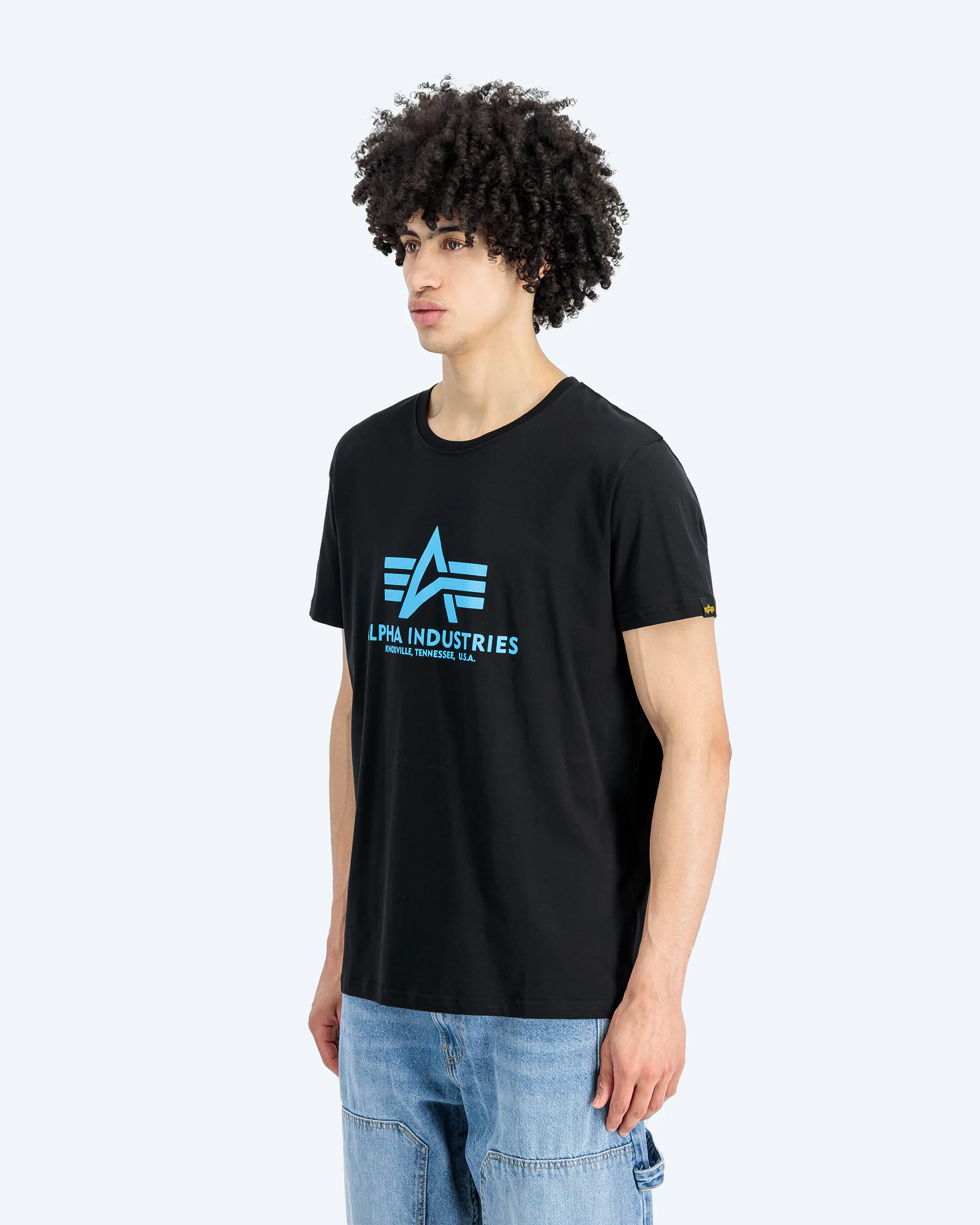 Basic T-Shirt Black/Blue