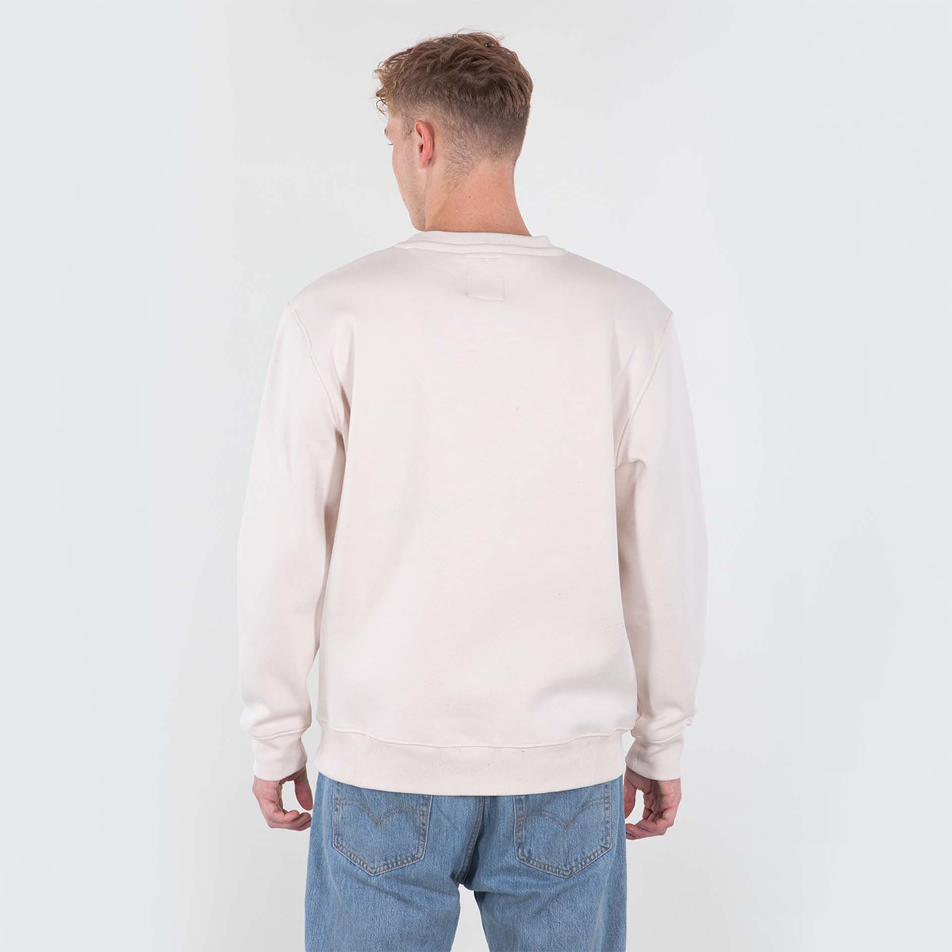 Alpha Industries Basic Sweatshirt Jet Stream White