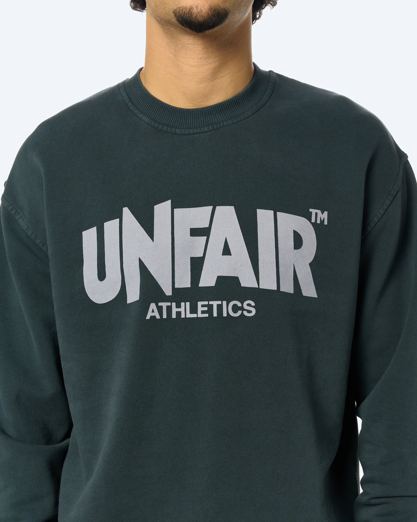 Classic Label Crewneck Washed Black