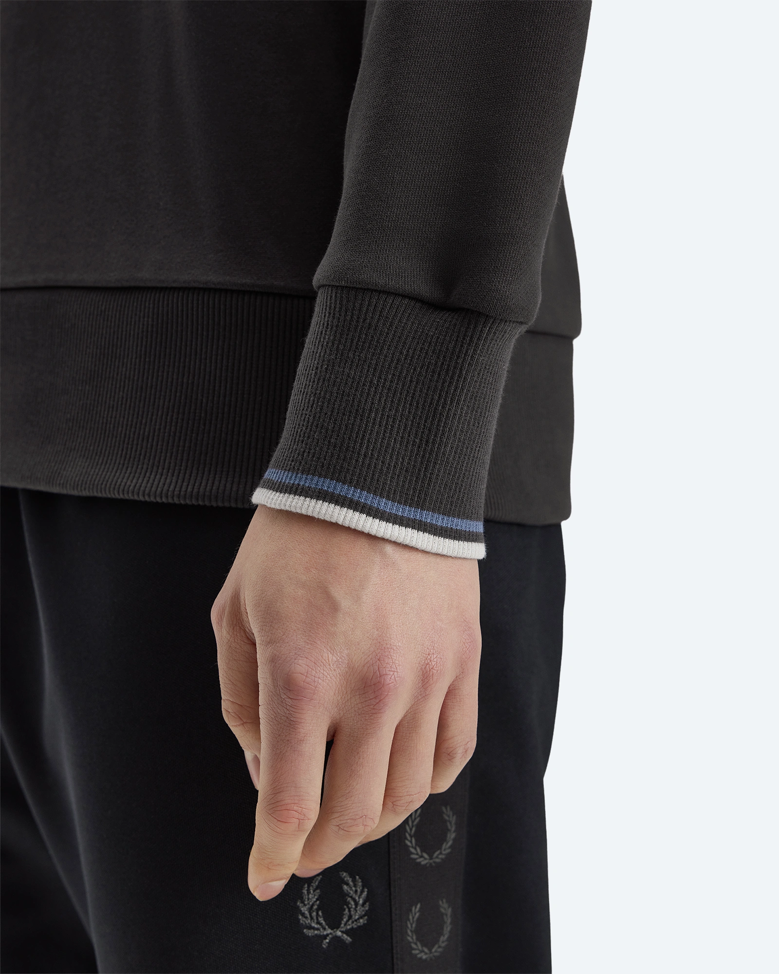 Crew Neck Sweatshirt Anchor Grey/Ace Blue/Slate