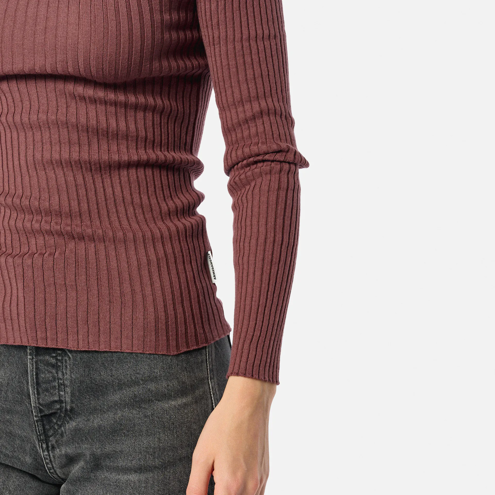ARMEDANGELS ALAANIA Pullover Dark Berry