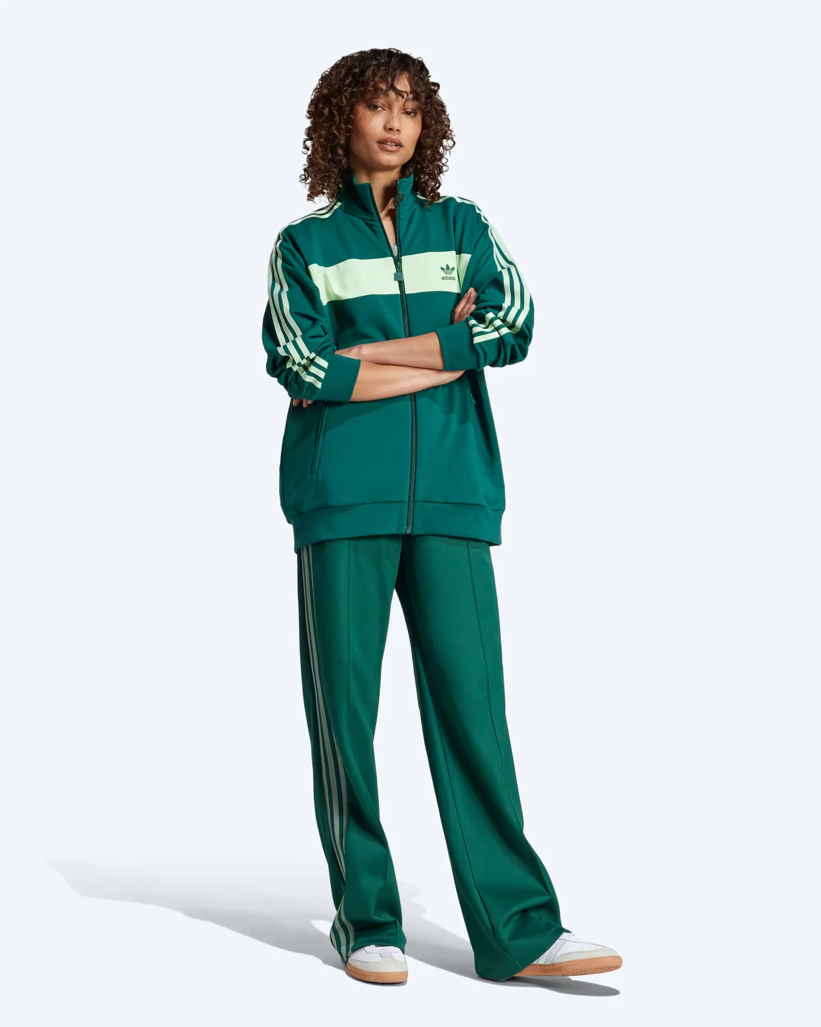 adidas Originals Blocked Trackjacket Core Green