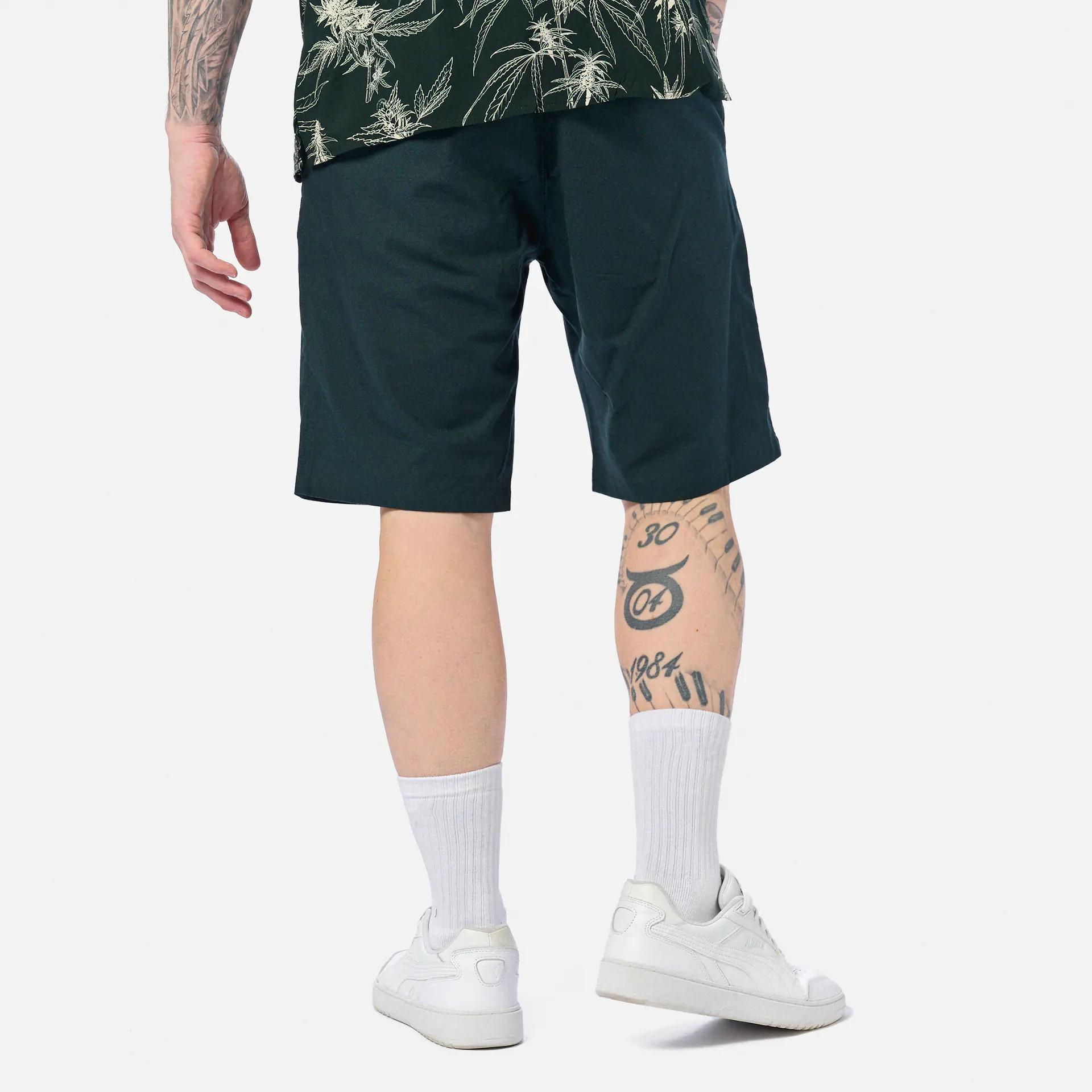 Iriedaily Golfer Chambray Shorts Nightforest