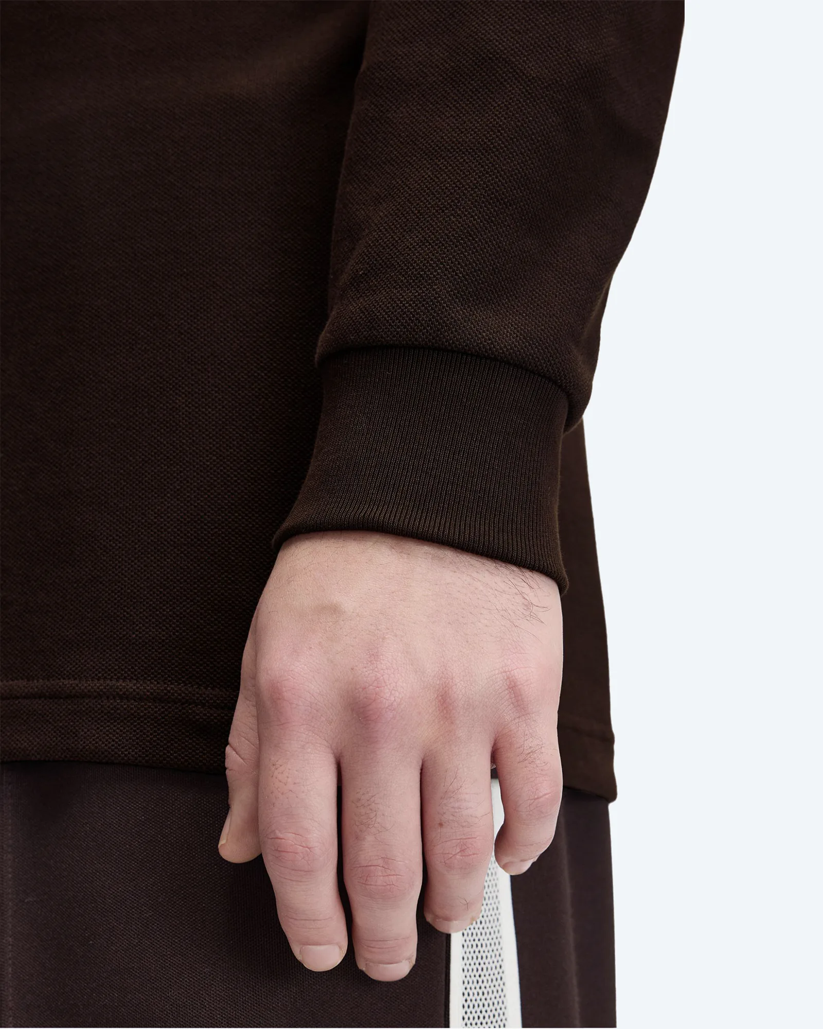 Twin Tipped Longsleeve Shirt Rich Brown/Black