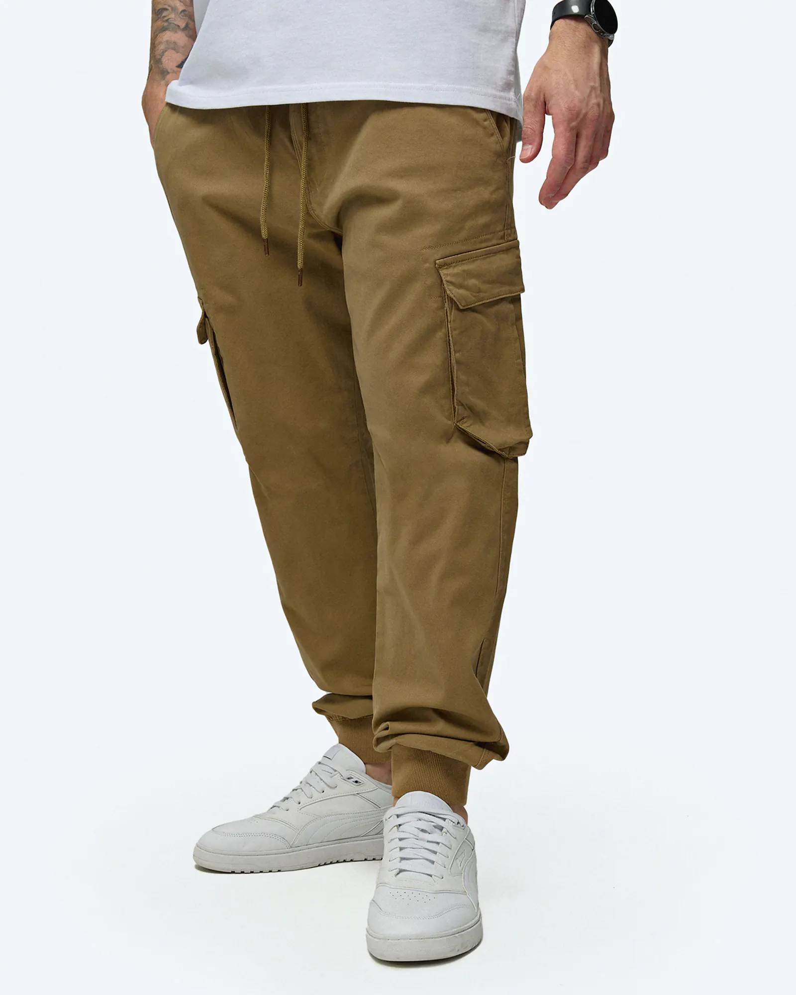 Reell Reflex Rib Cargo Pant Dark Sand Reell Reflex Rib Cargo Pant Dark Sand