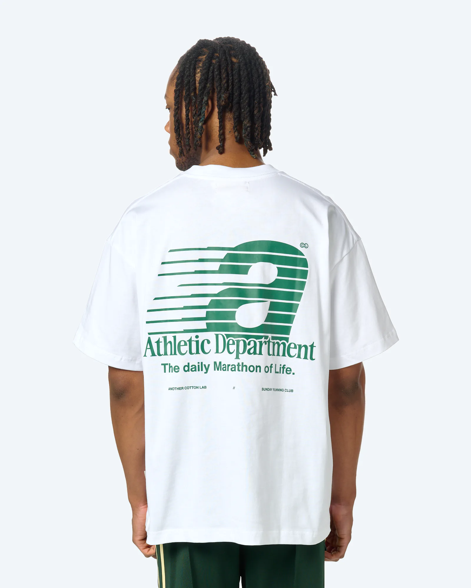 Another Cotton Athletic Department T-Shirt White