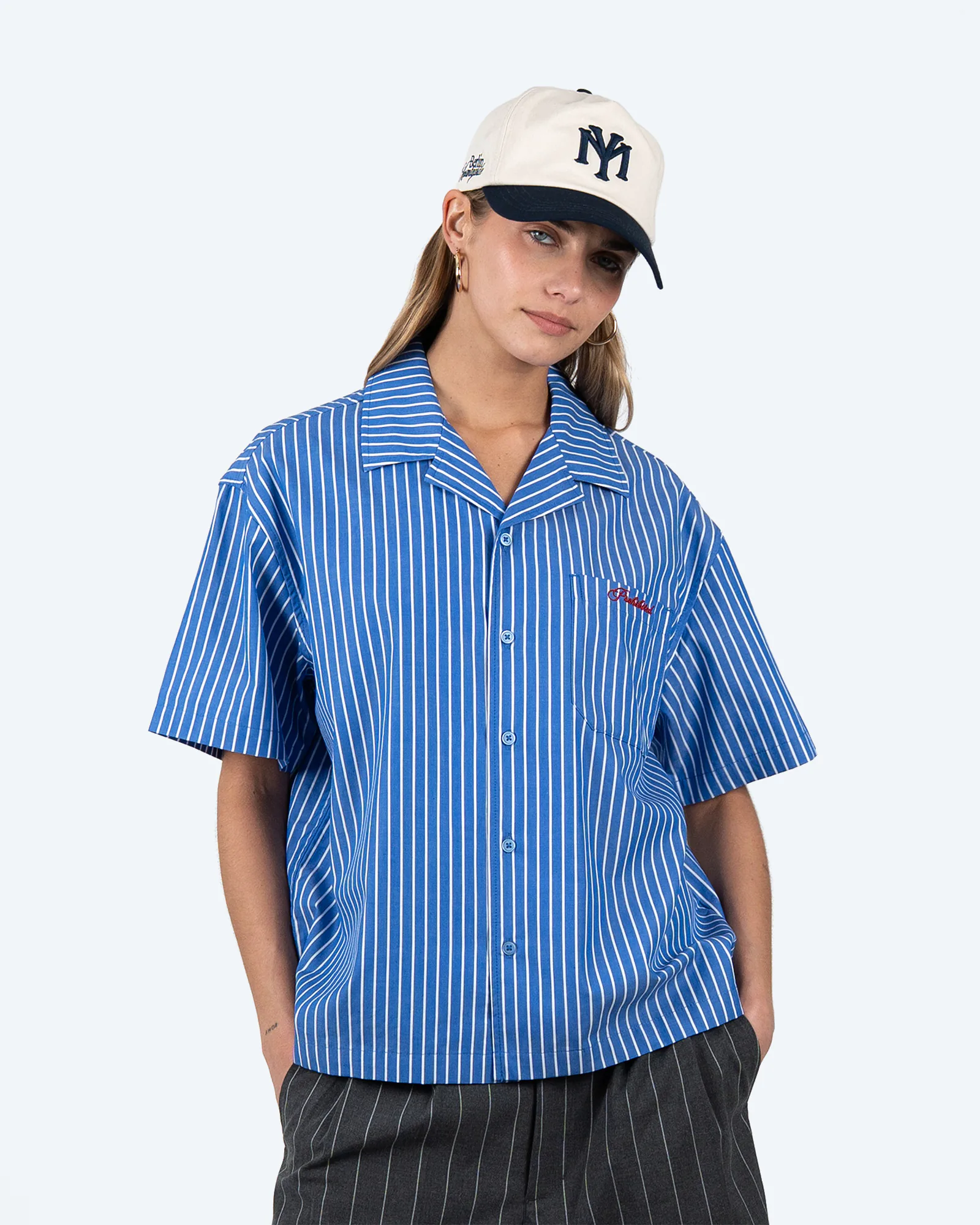 Prohibited Vineyard Breeze Shirt Dark Blue