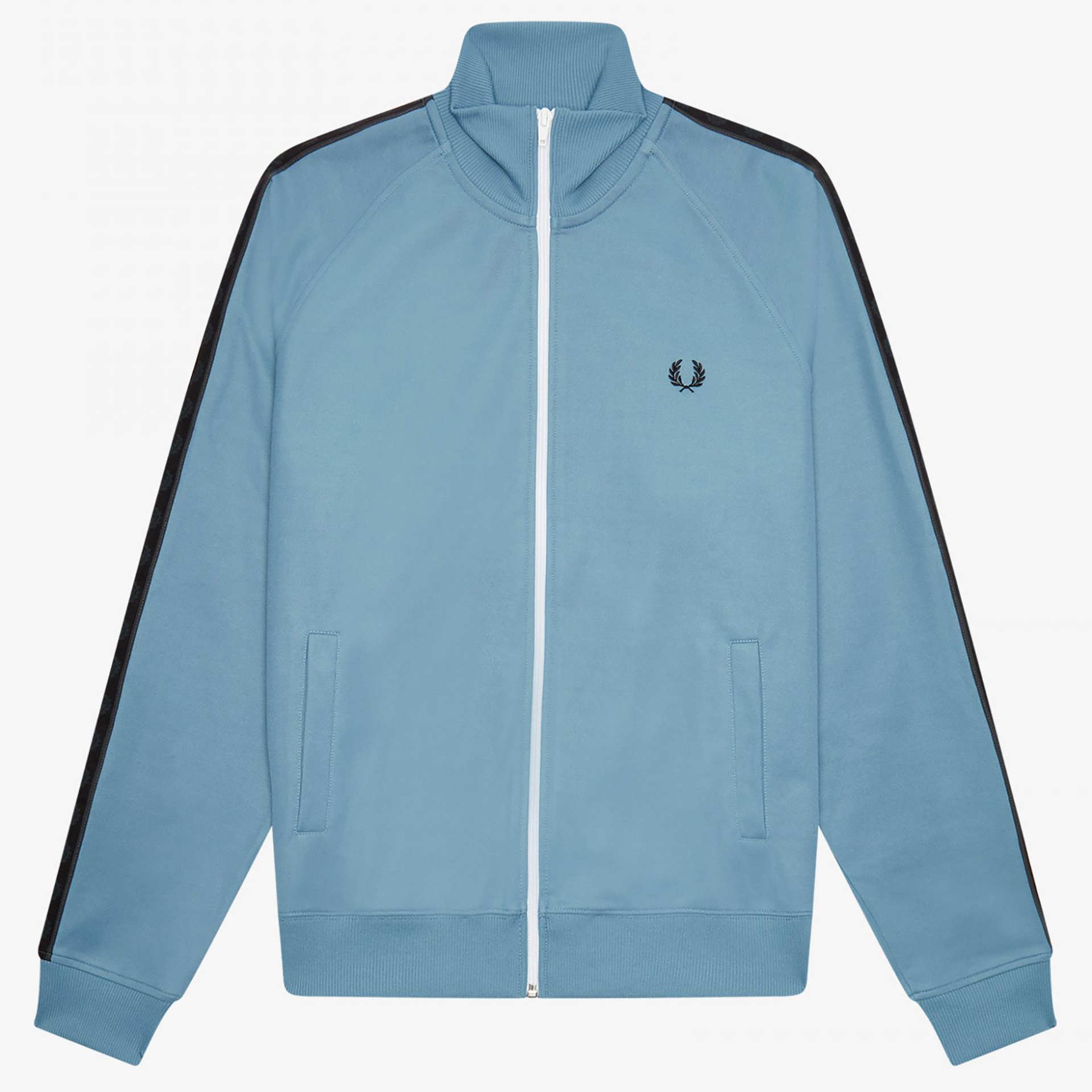 Fred Perry Taped Track Jacket Ash Blue