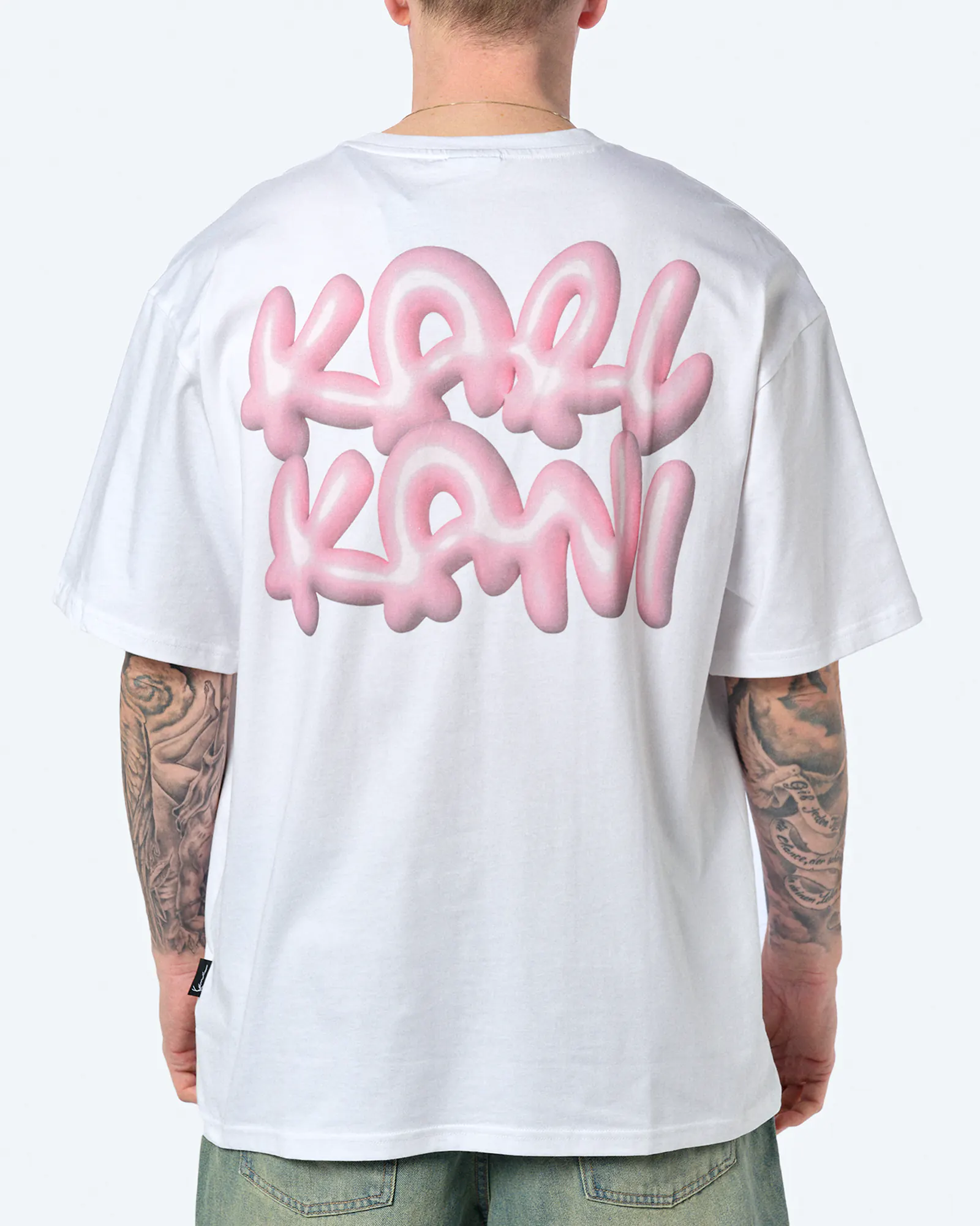 Karl Kani Bubblegum T-Shirt White Karl Kani Bubblegum T-Shirt White