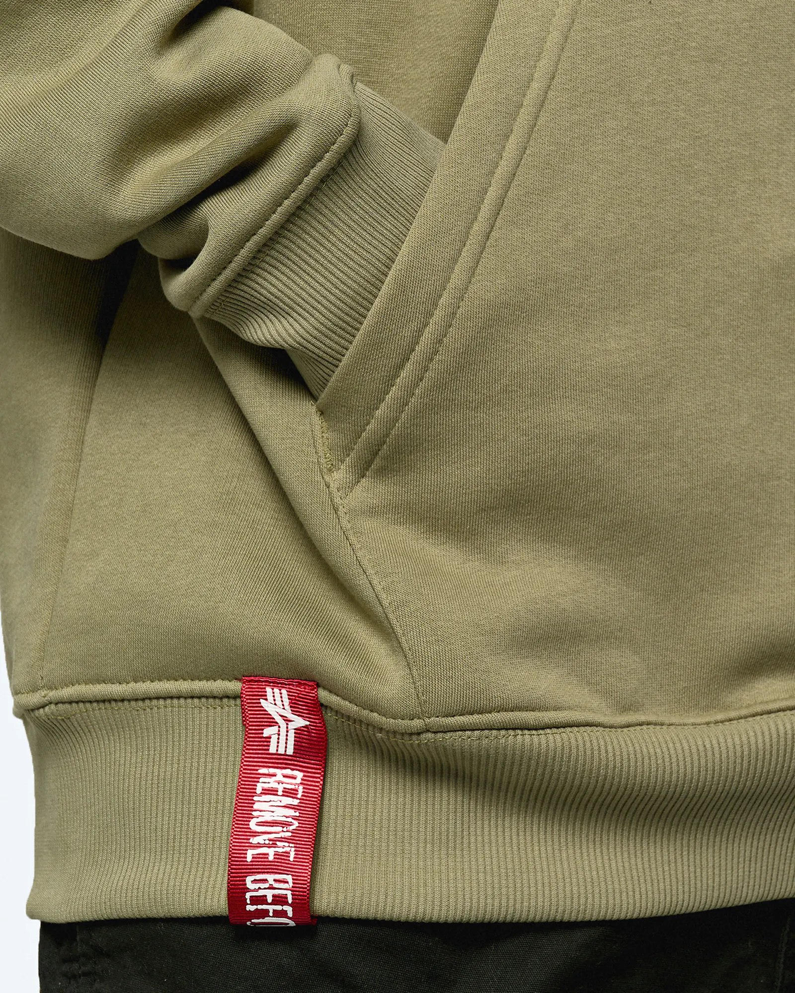 Alpha Industries Basic Hoody Olive Alpha Industries Basic Hoody Olive