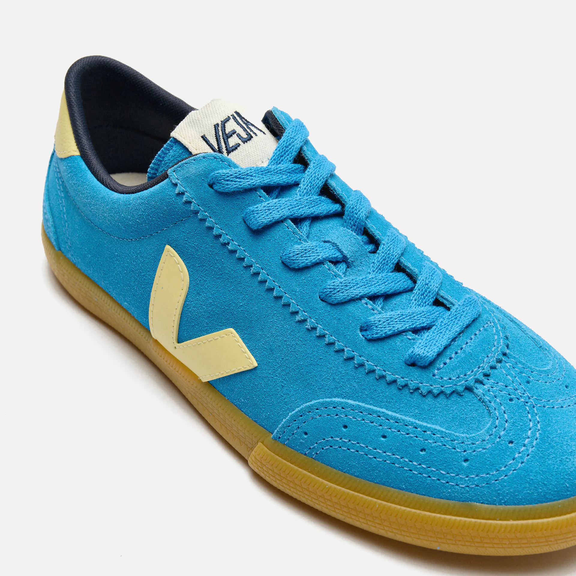Veja Volley Suede Leather Sneaker Egee Sun