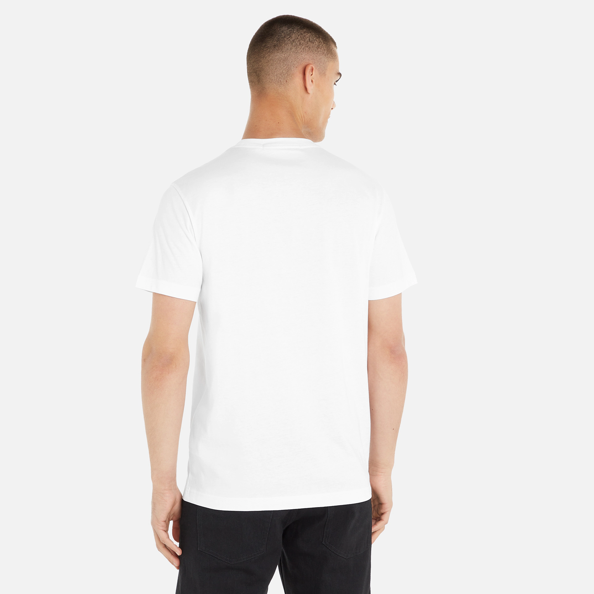 Calvin Klein Jeans CK Embro Badge T-Shirt Bright White