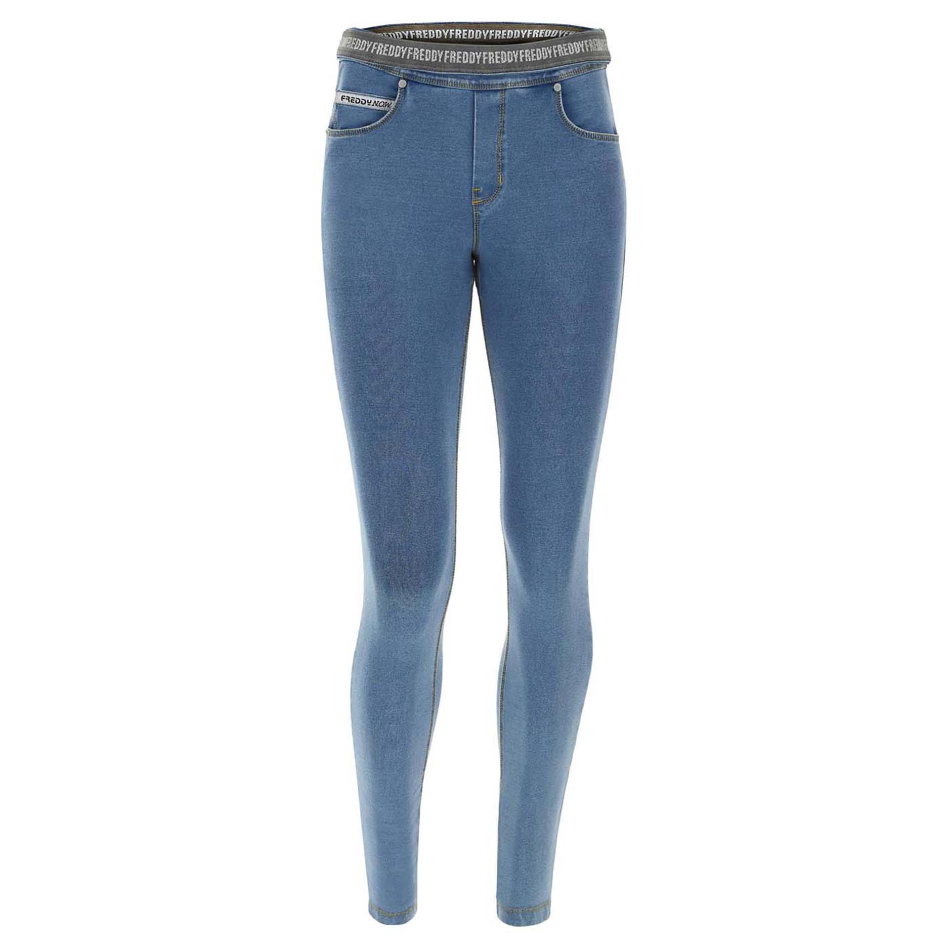  Freddy N.O.W. Yoga Mid Waist Skinny Pant Blue