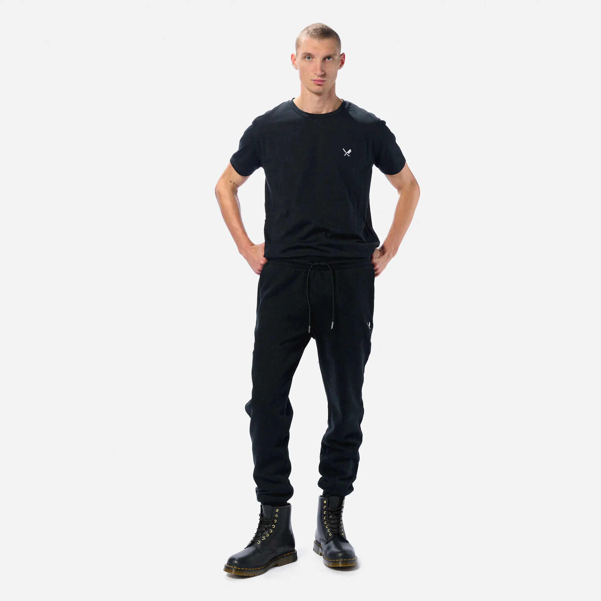 Distorted People Classic Sweatpants Black