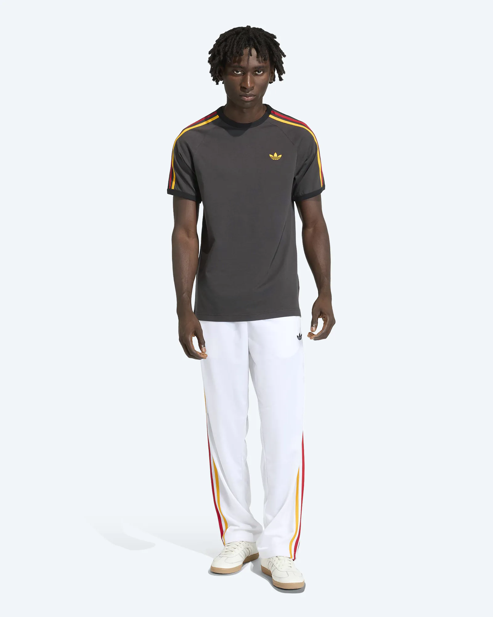 Originals 3-Stripes T-Shirt Utility Black/Gold