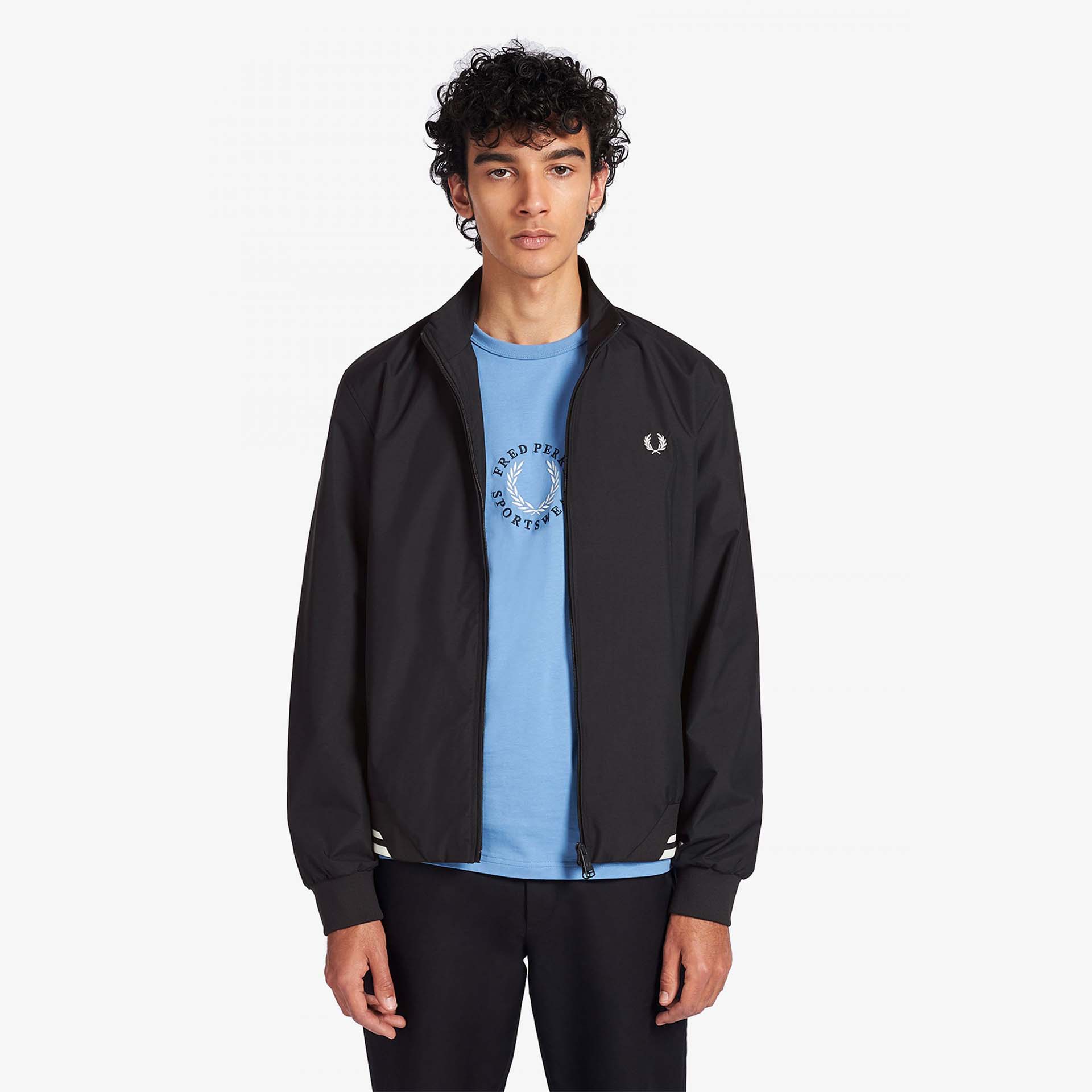 Fred Perry Brentham Jacket Black