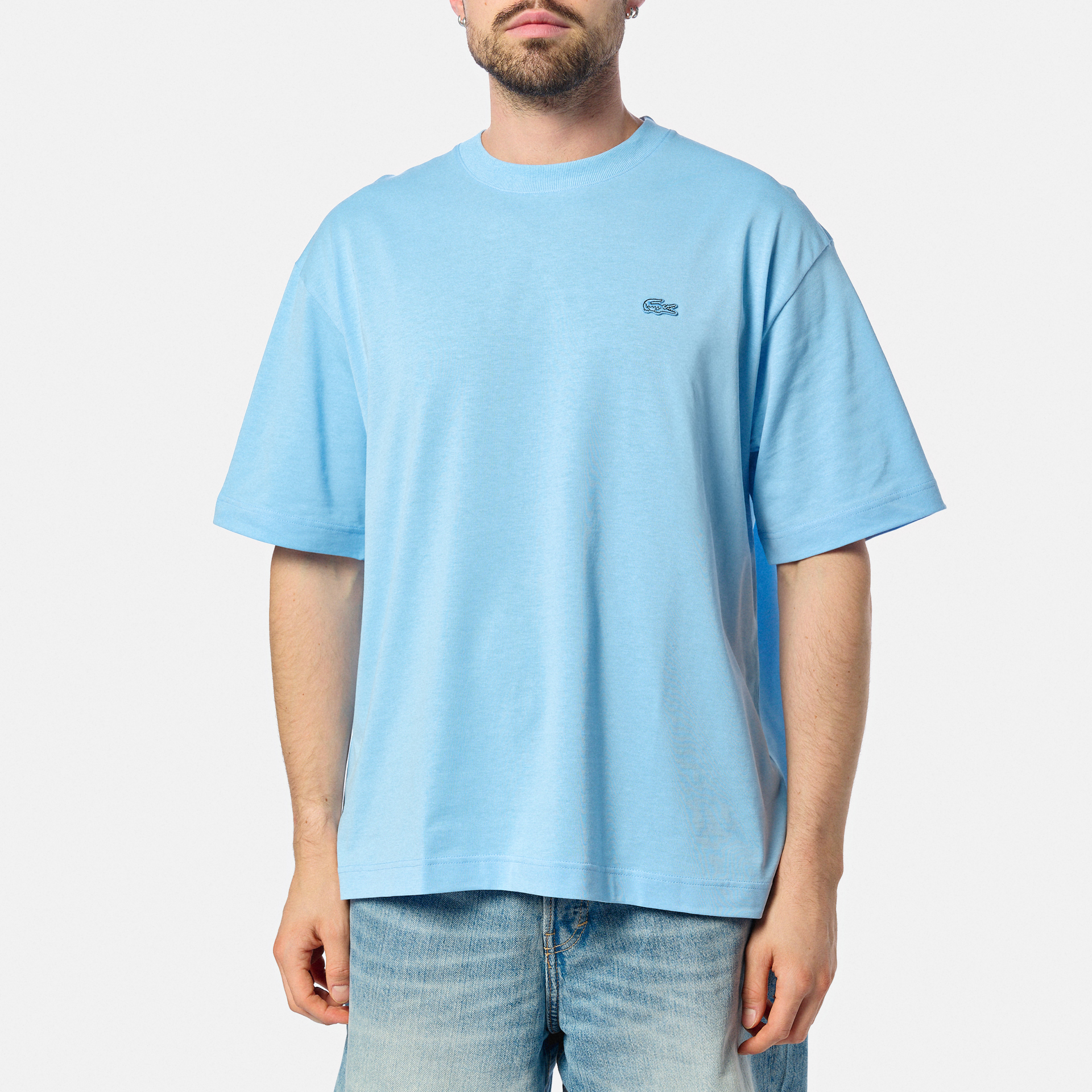 Lacoste Loose Fit-T-Shirt Blue