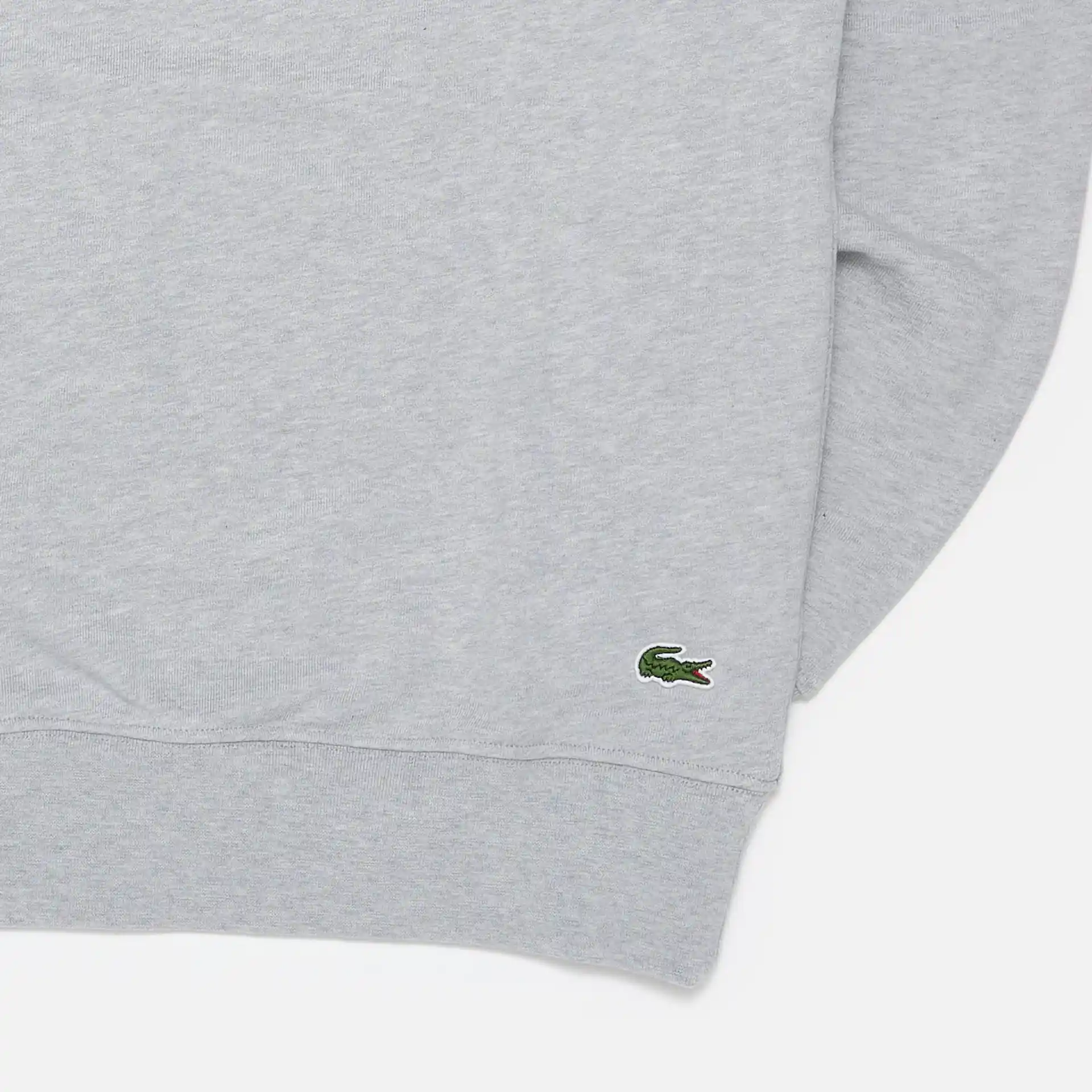 Lacoste Flannel Sweatshirt Silver Chine