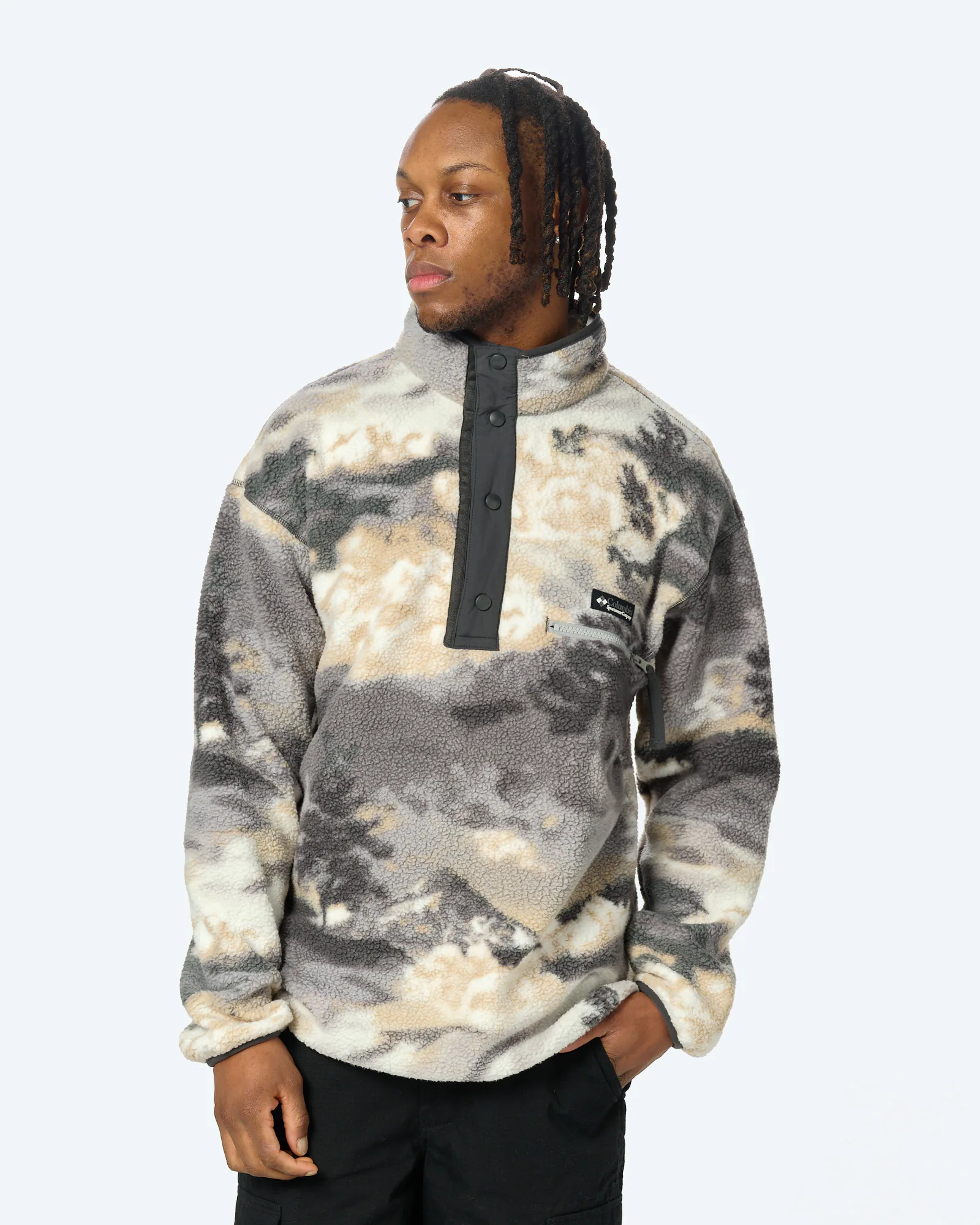 Columbia Helvetia™ II Printed Half Snap Fleece Shark/Dreaming