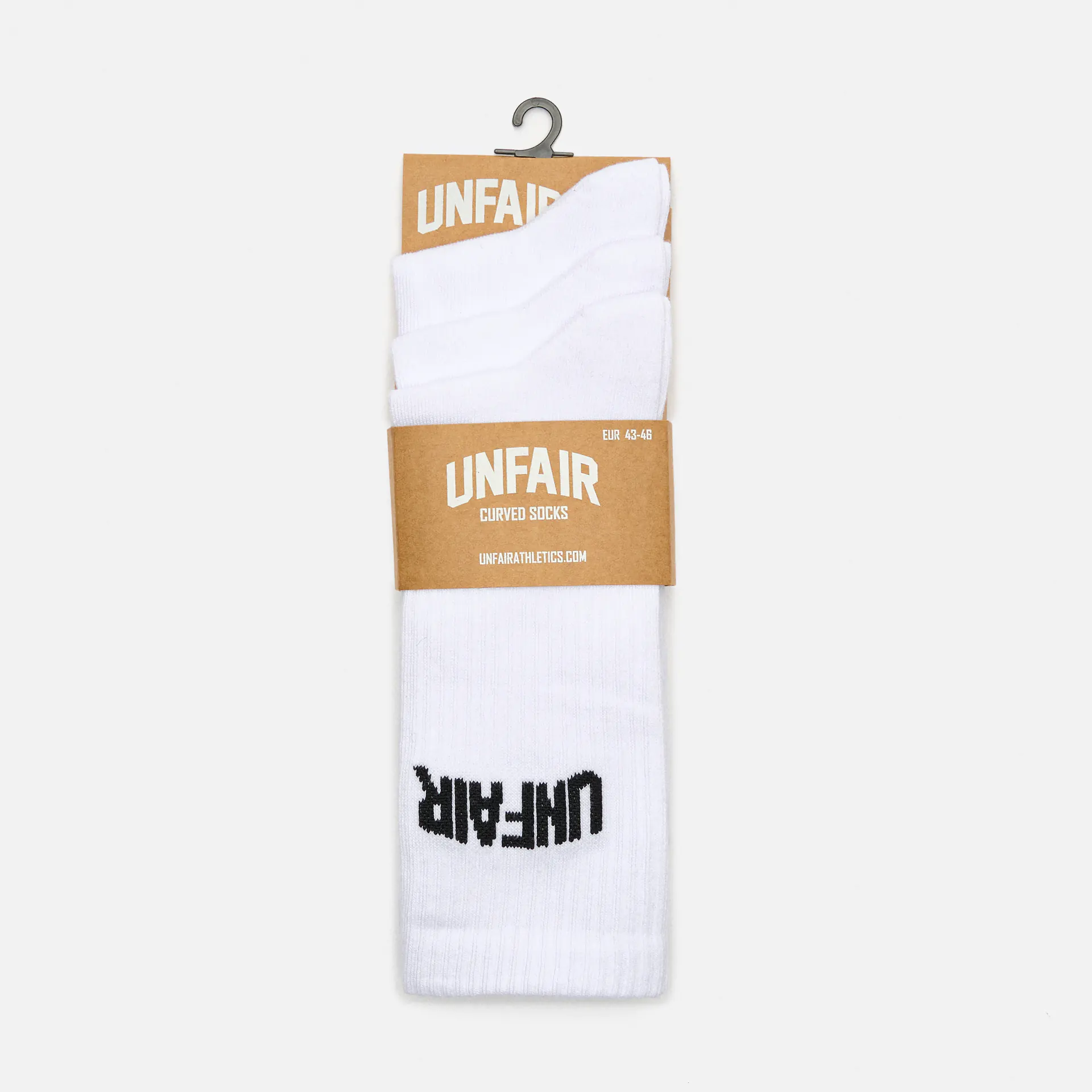 Unfair Athletics Unfair Socks White (3 Pack) 