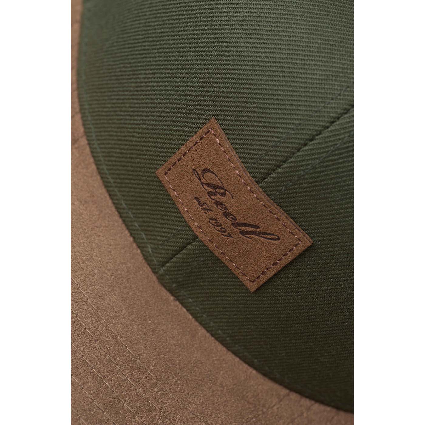Reell Jeans Suede Cap Dark Olive
