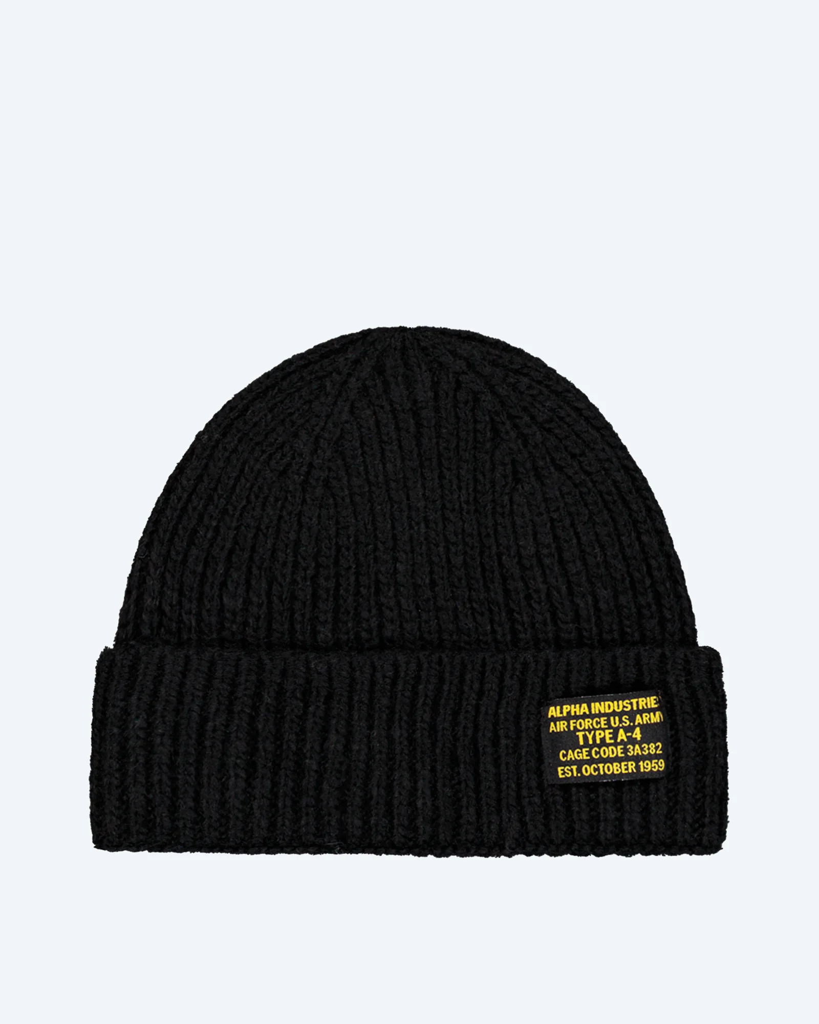 A-4 Watch Vintage Cap Black