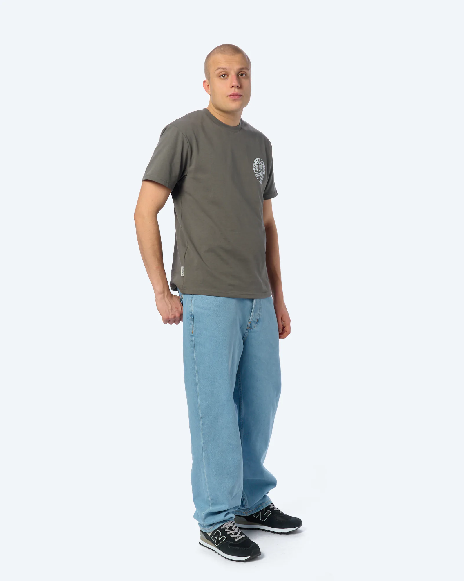 Unfair Athletics DMWU BP T-Shirt Charcoal